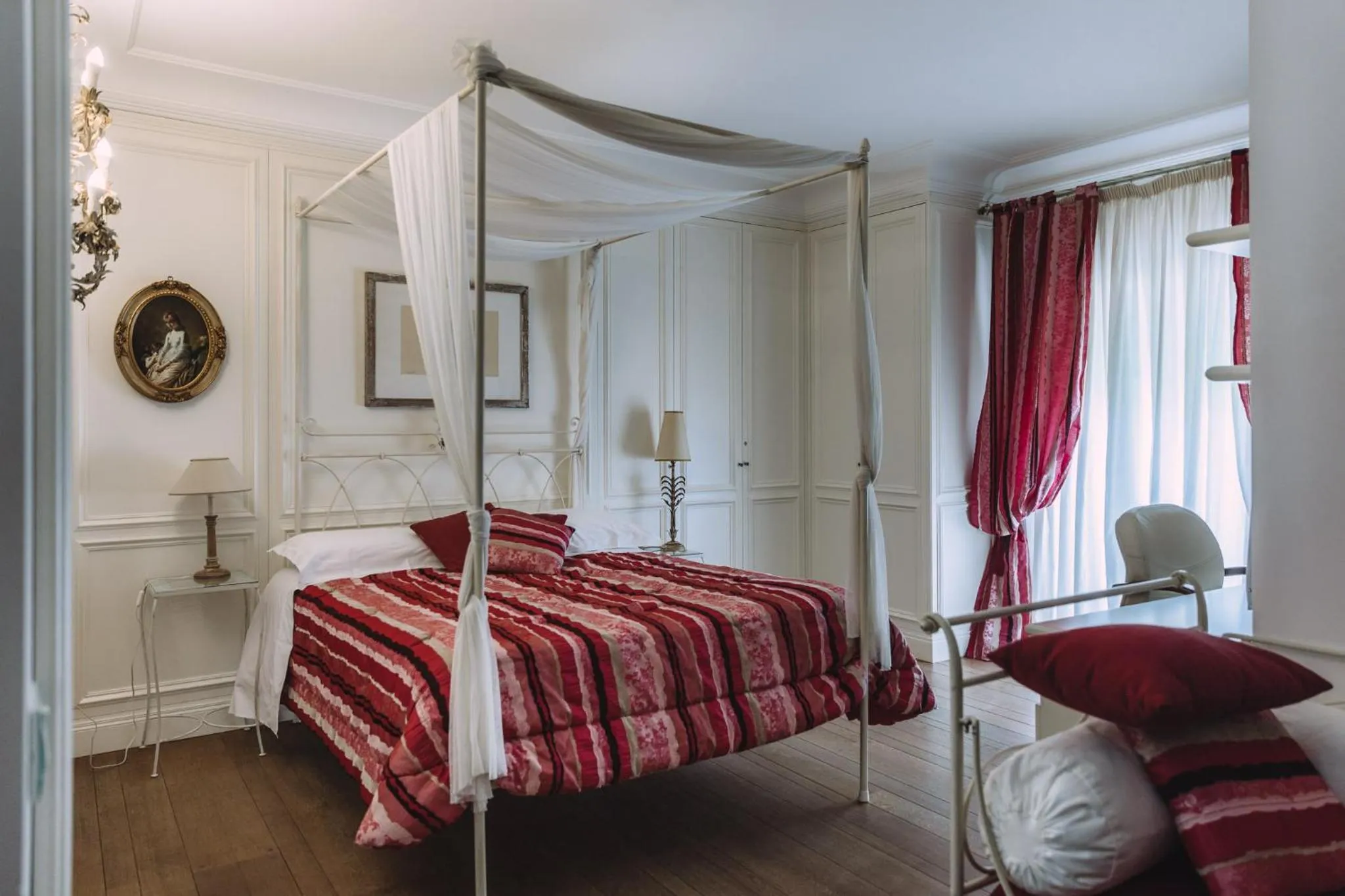 Bed in B&B Triskéles