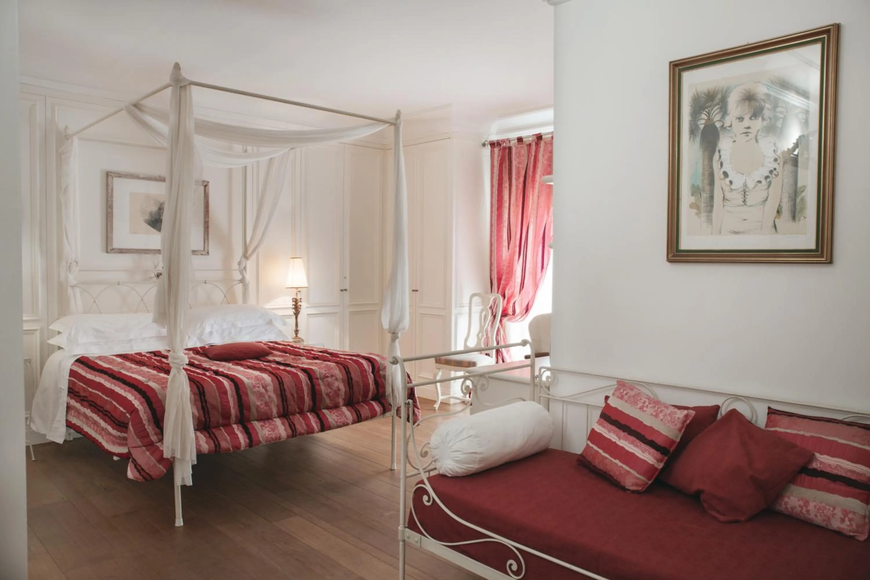 Bed in B&B Triskéles