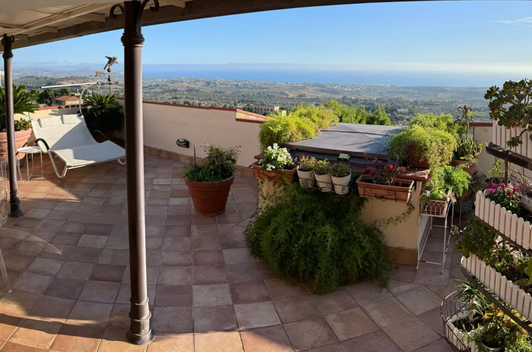 View (from property/room) in B&B Triskéles