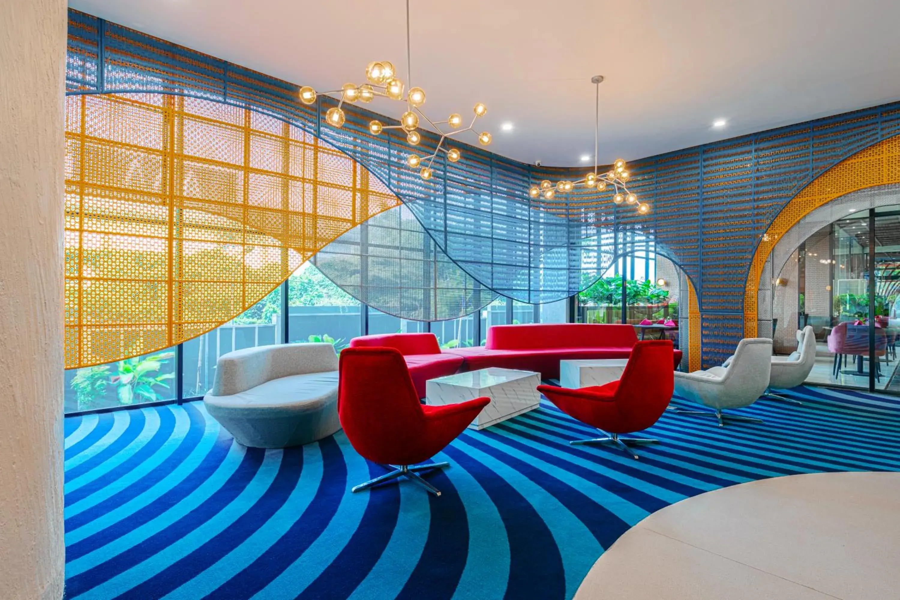 Lobby or reception in EXCOTEL Design Hotel Surabaya Lobby or reception in EXCOTEL Design Hotel Surabaya