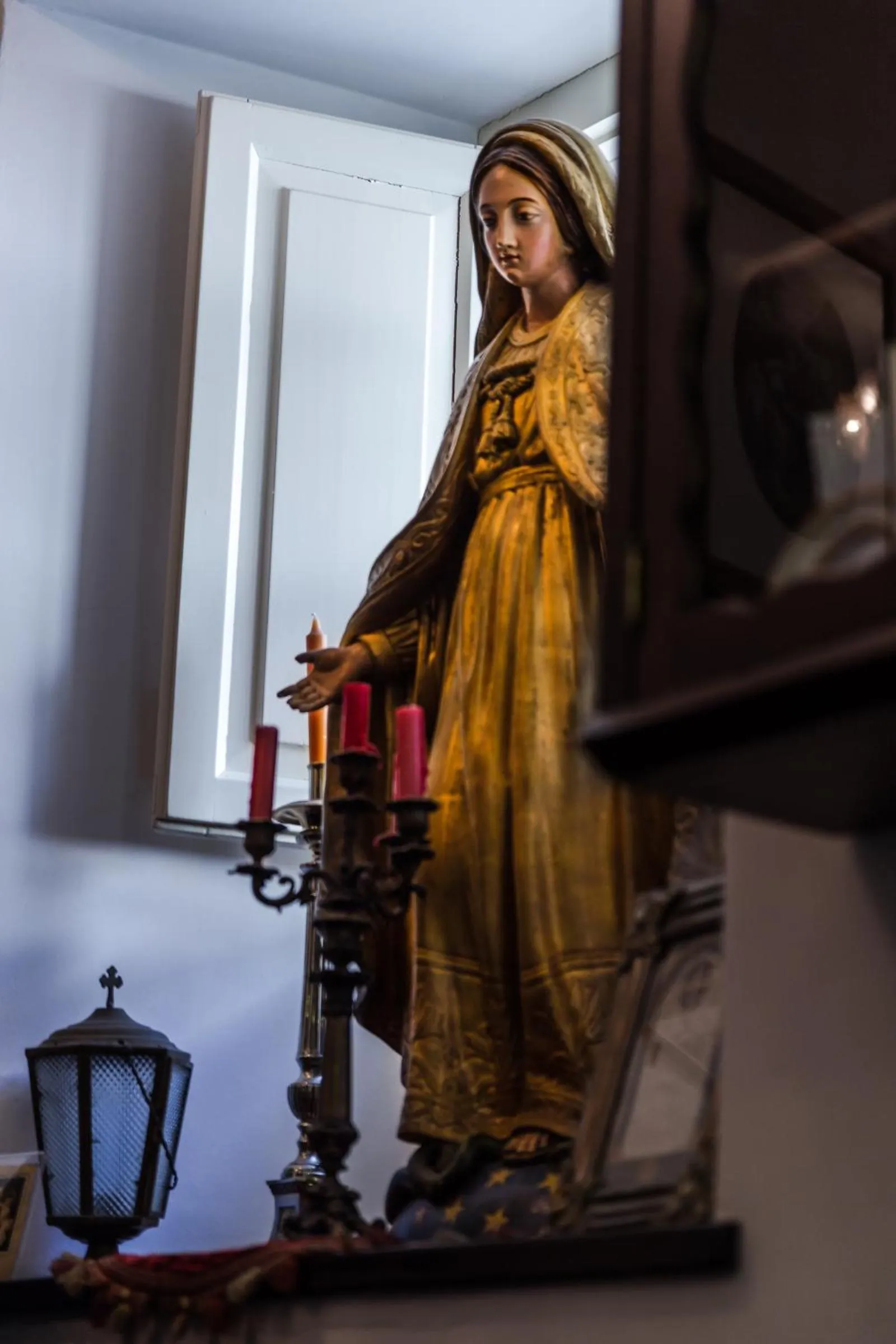 Decorative detail in Hotel Monumento Pazo de Orbán