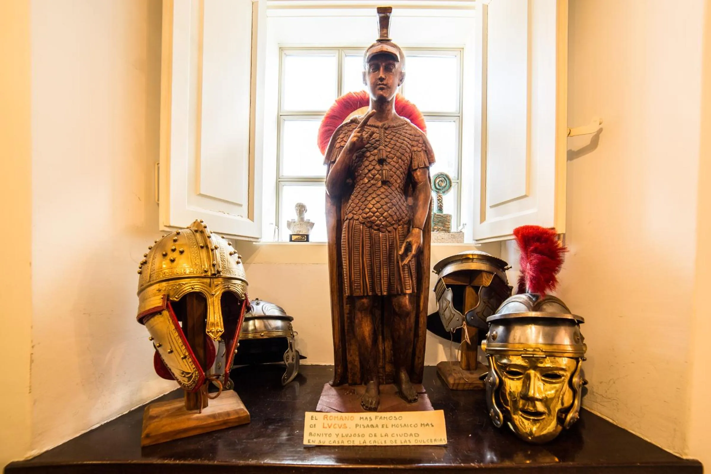 Decorative detail in Hotel Monumento Pazo de Orbán