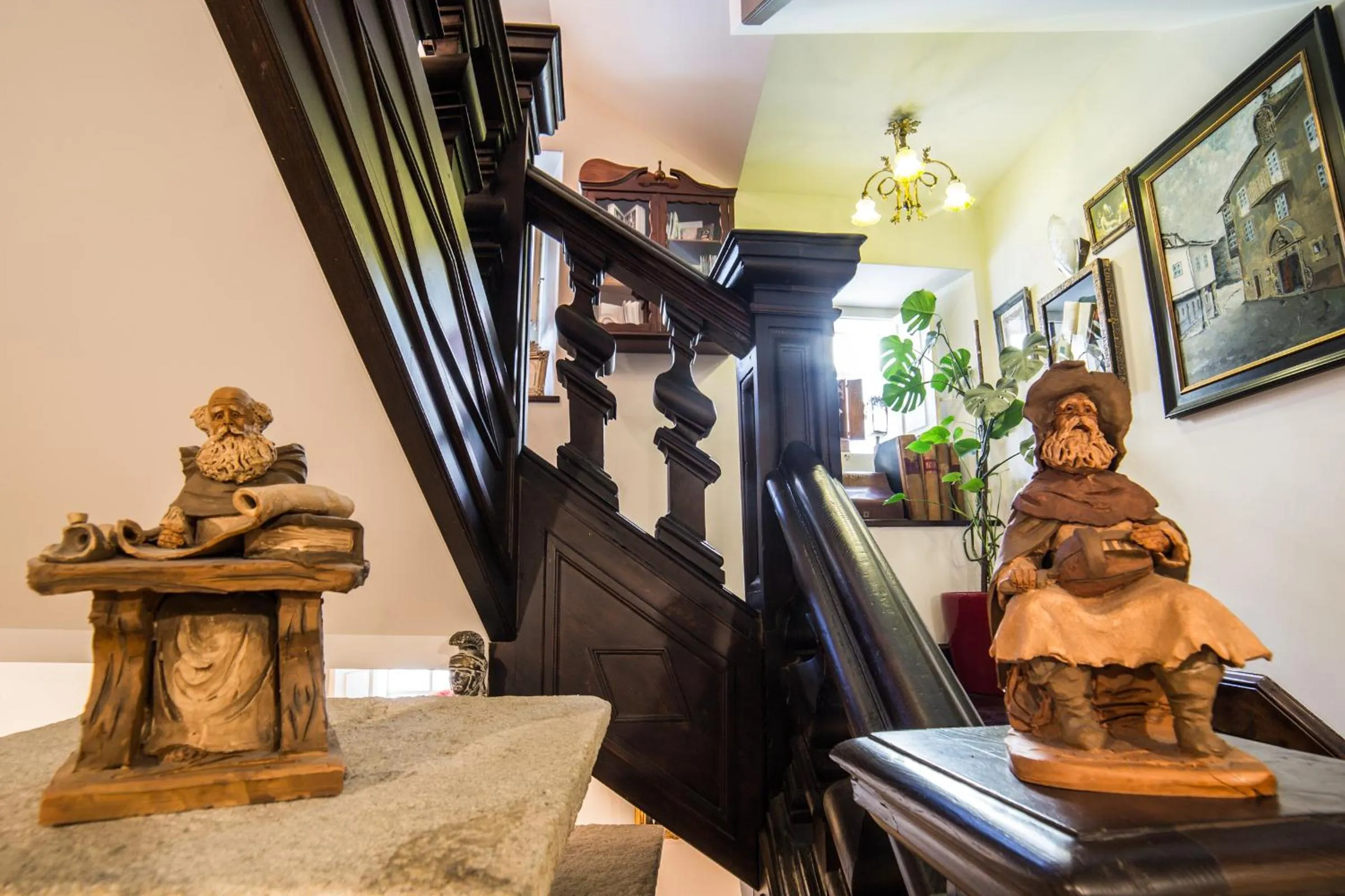 Decorative detail in Hotel Monumento Pazo de Orbán