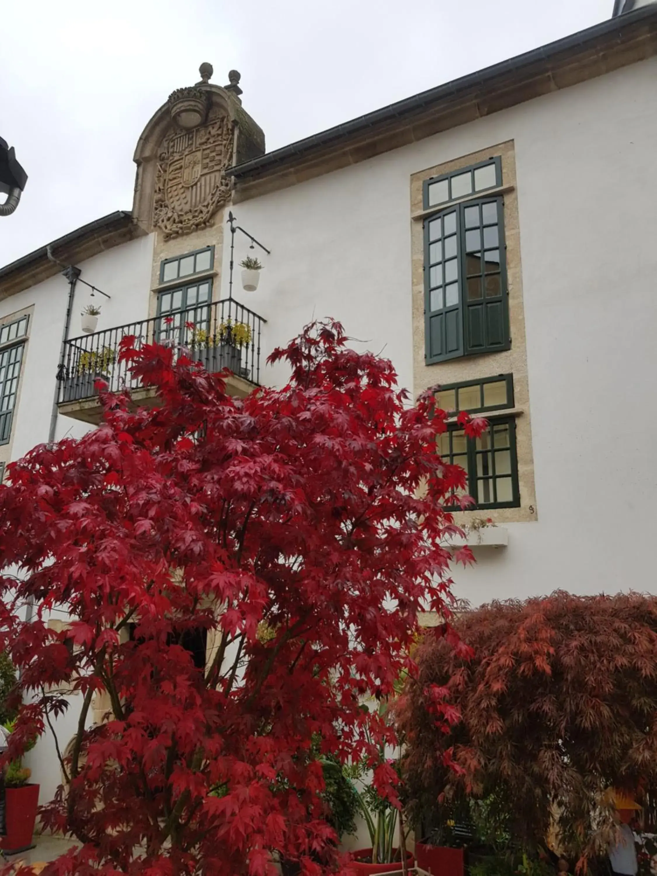 Property building in Hotel Monumento Pazo de Orbán Property building in Hotel Monumento Pazo de Orbán