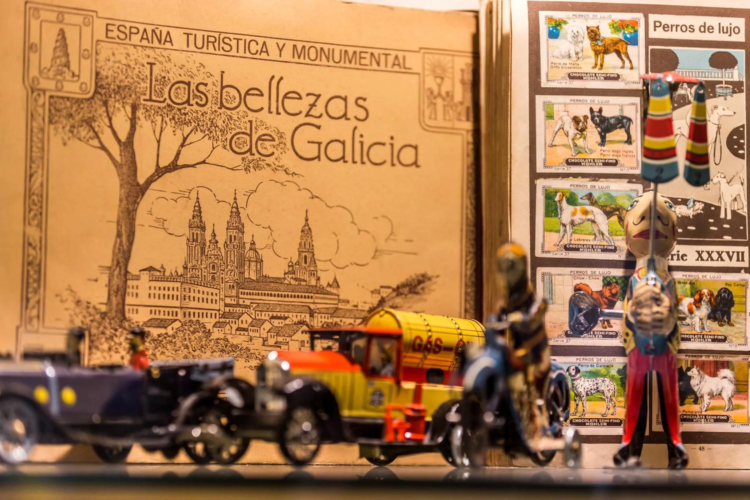 Decorative detail in Hotel Monumento Pazo de Orbán
