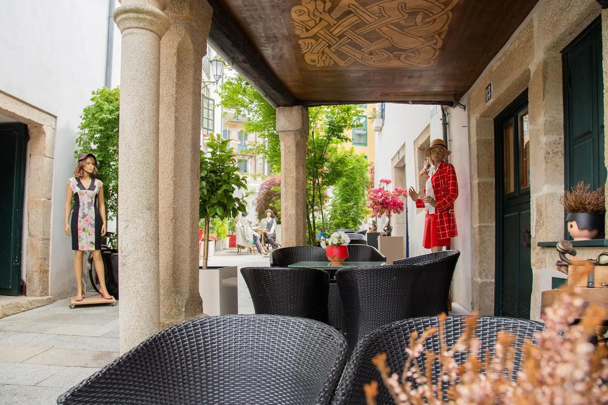 Property building in Hotel Monumento Pazo de Orbán