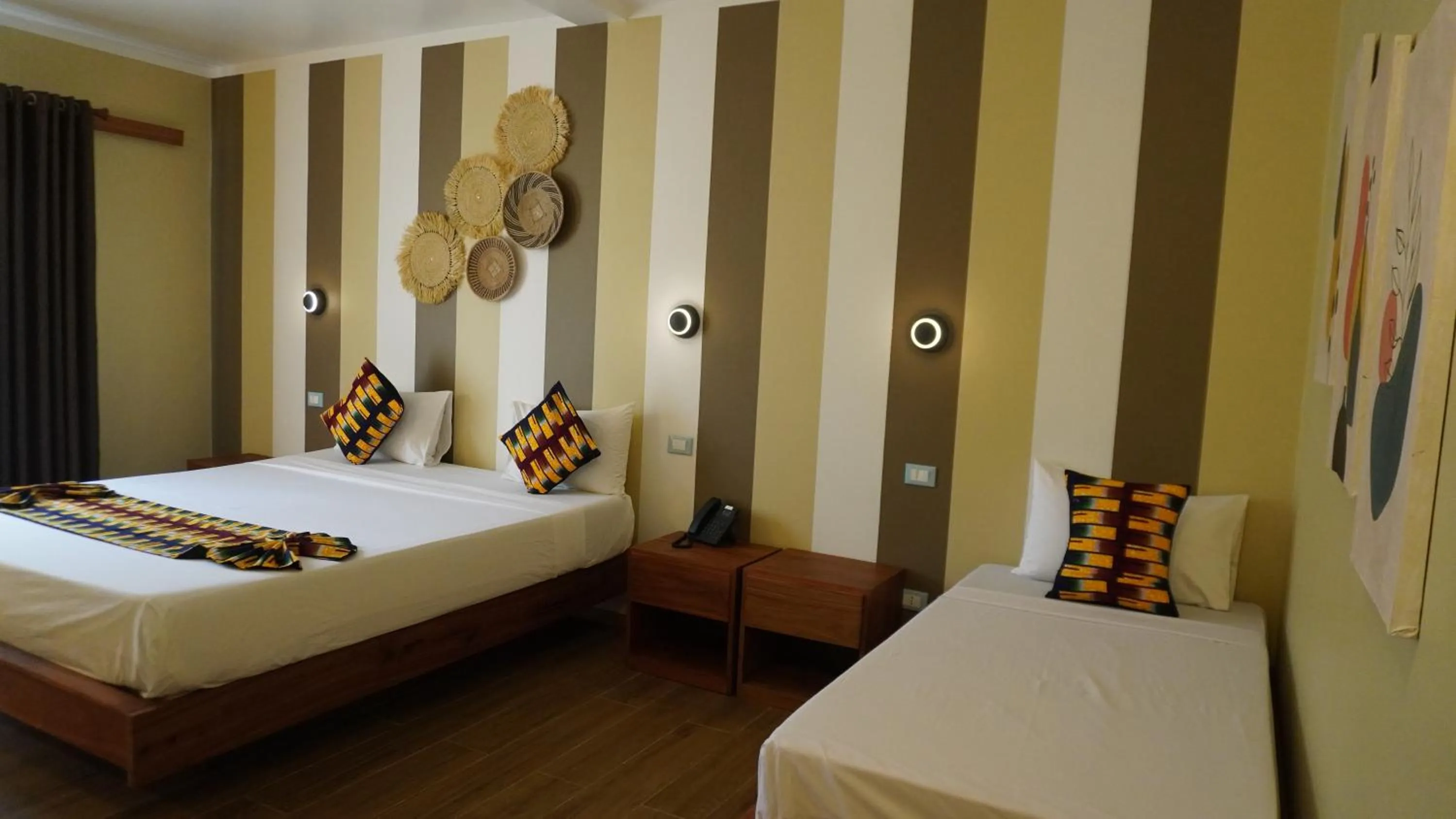 Standard Triple Room with Sea View in Black Stone Beach Resort