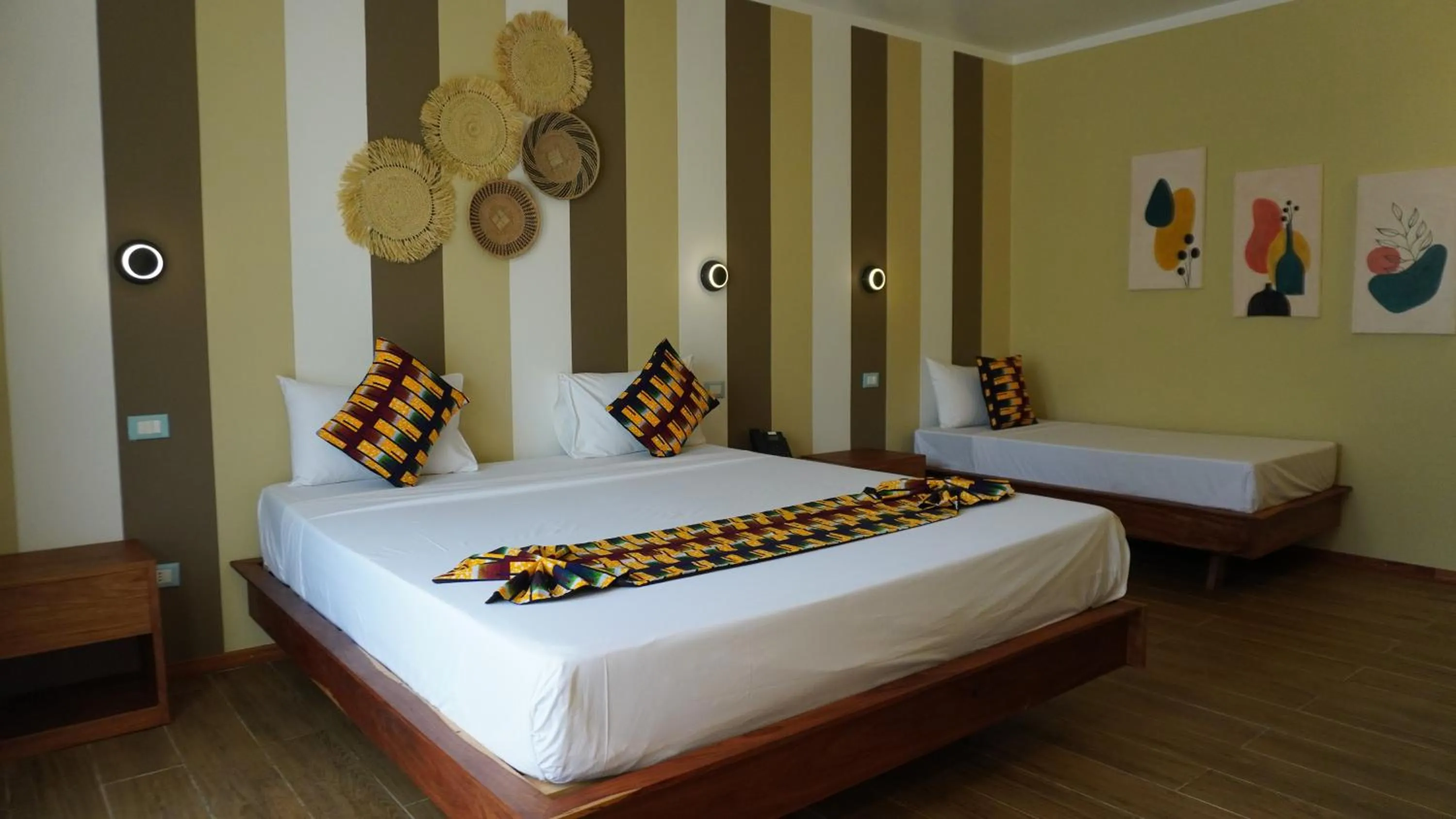 Standard Triple Room with Sea View in Black Stone Beach Resort