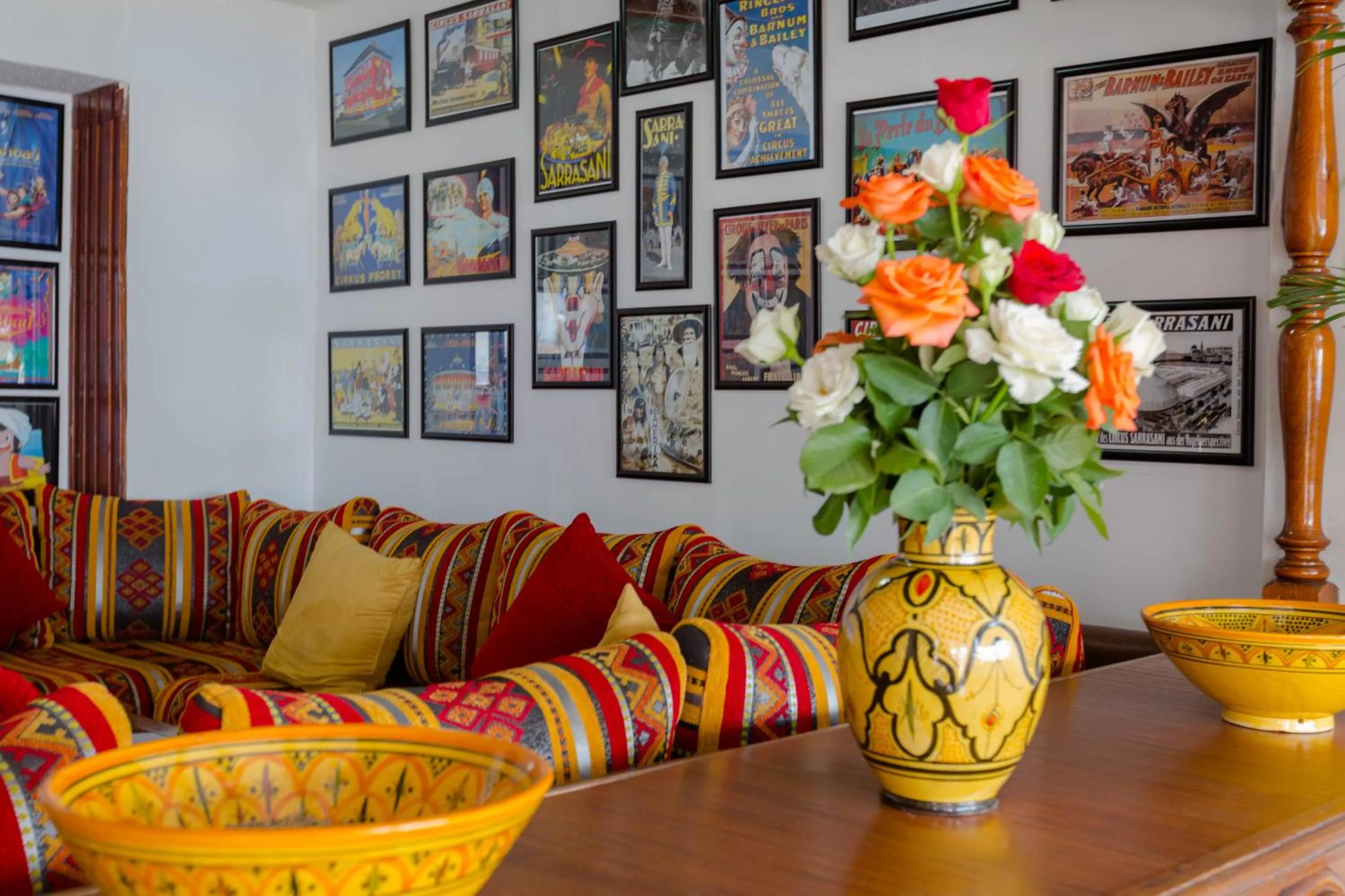 Living room in Hotel Sindibad