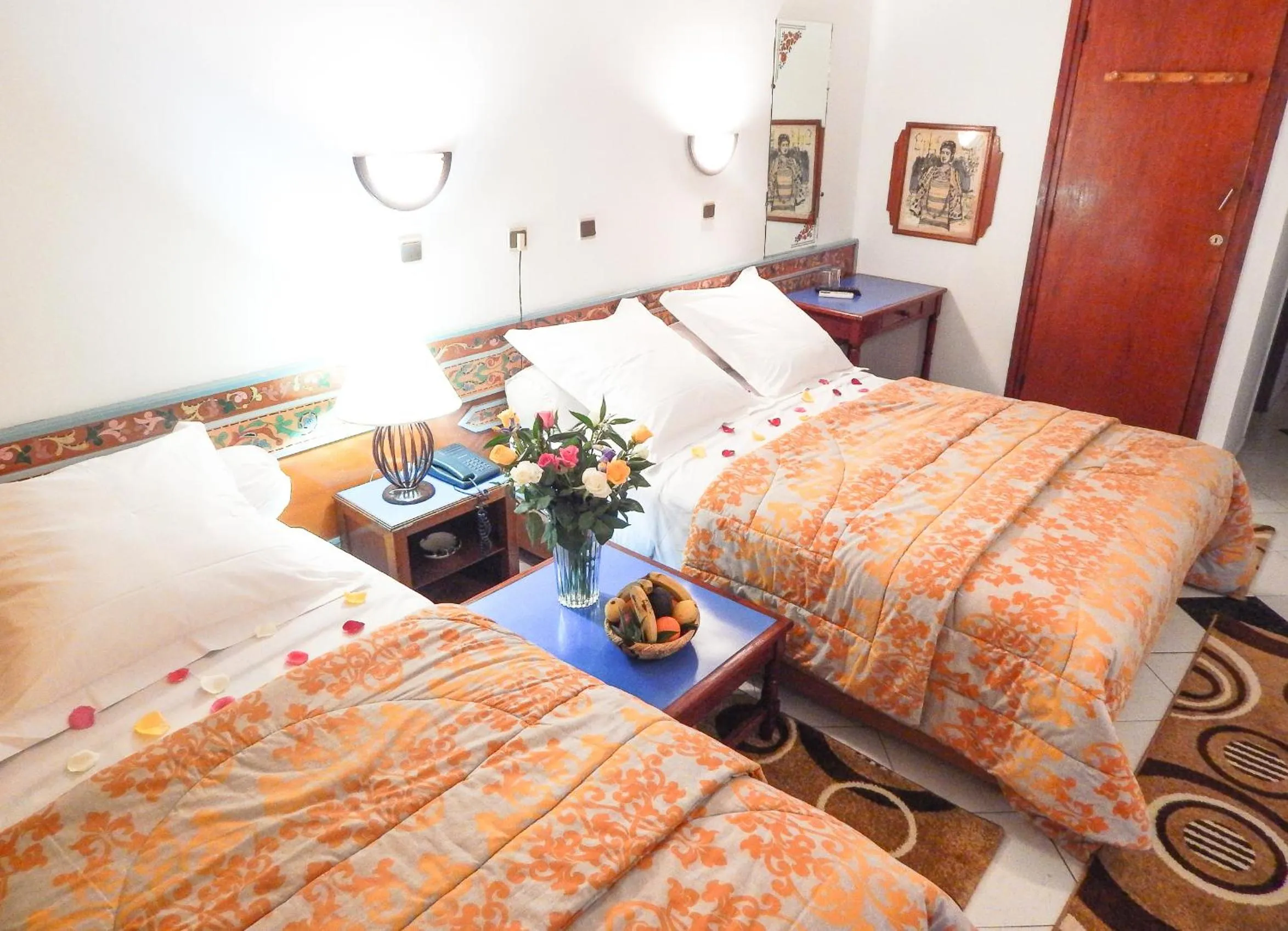 Bedroom, Bed in Hotel Sindibad