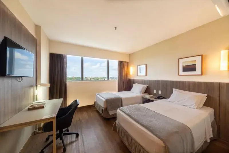 Standard Twin - single occupancy - 2 Single Beds in Intercity Salvador Aeroporto Standard Twin - single occupancy - 2 Single Beds in Intercity Salvador Aeroporto