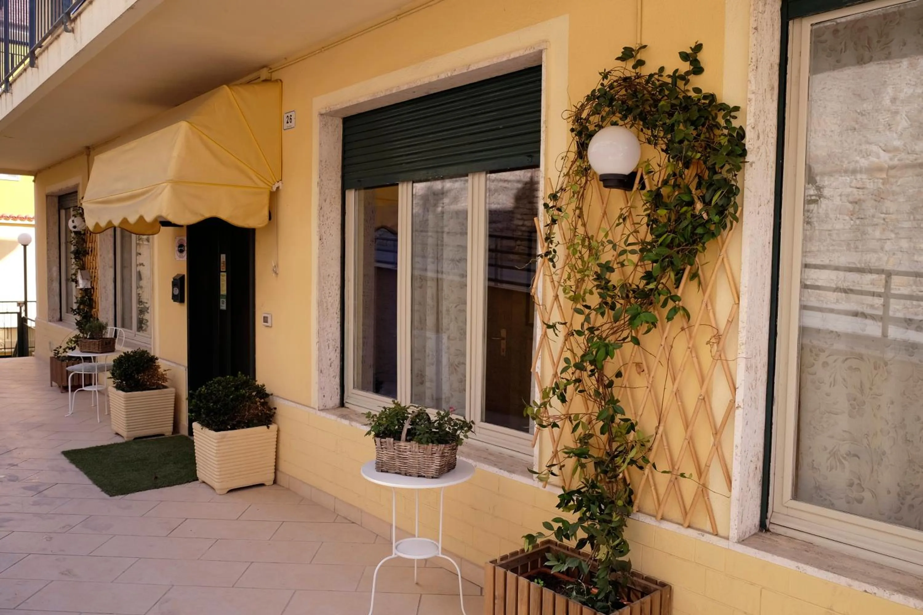 Facade/entrance in Residence Perla