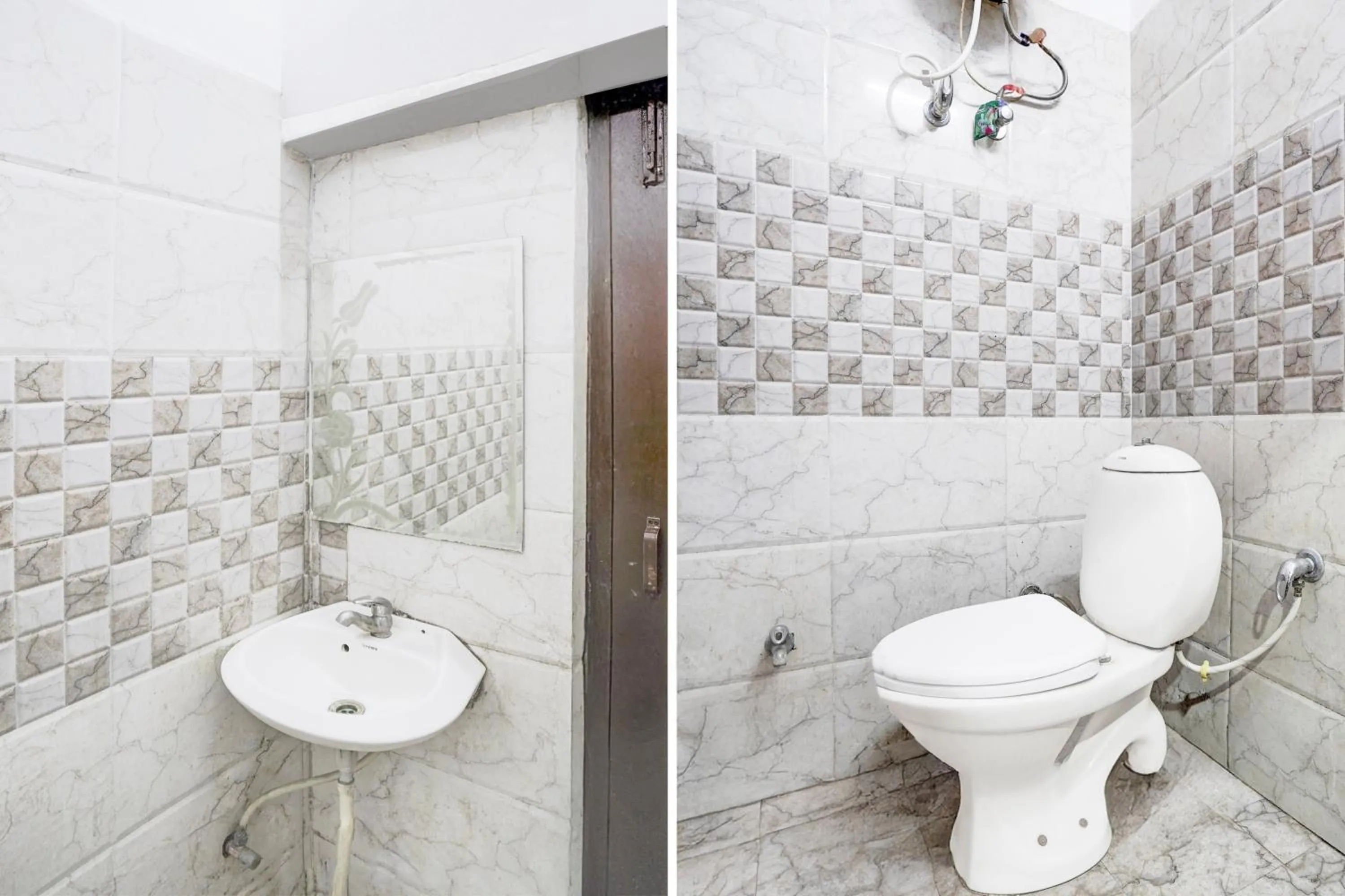 Bathroom in Super Hotel O Tyagi Road near Railway Station