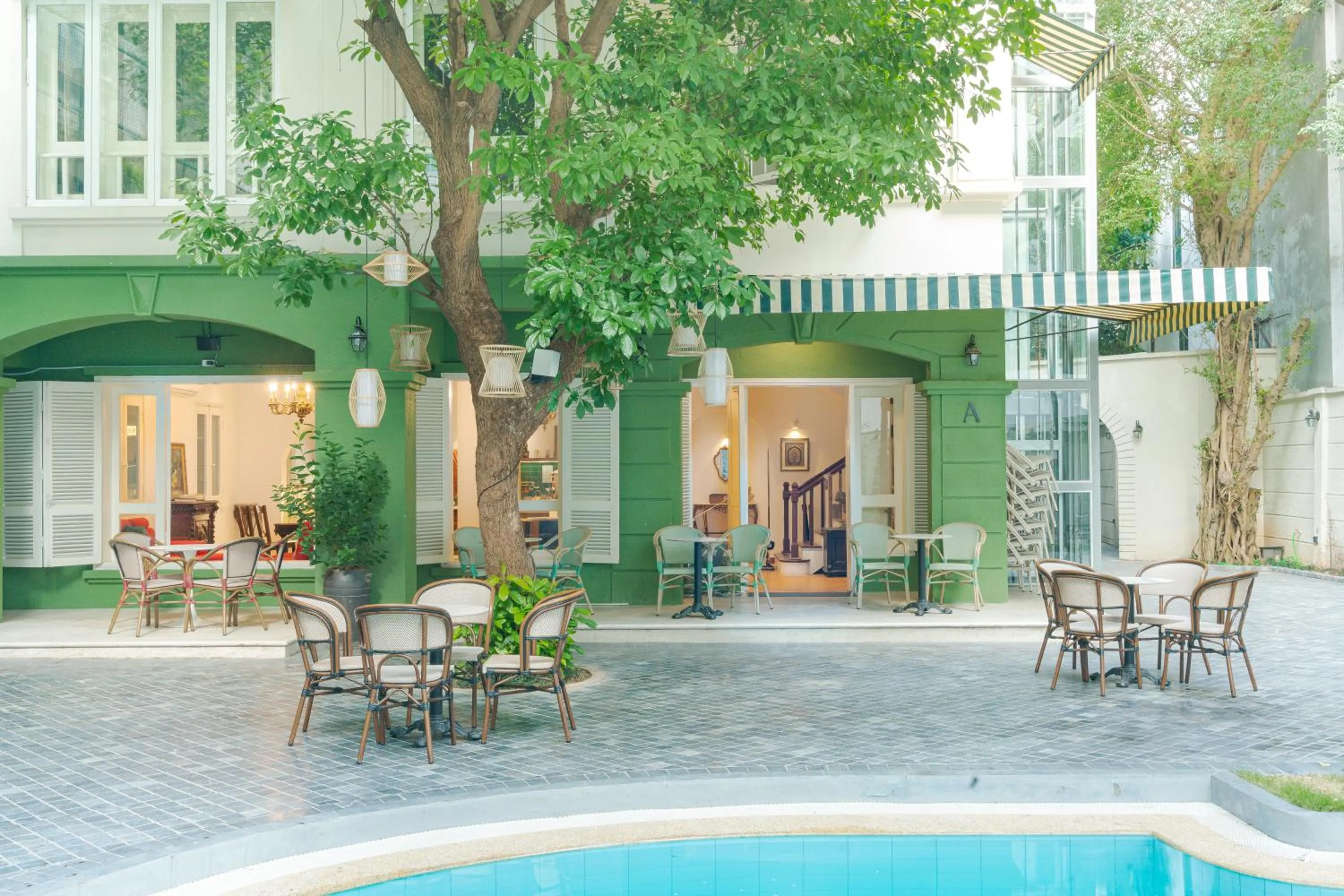 Property building in Éclectique Hanoi Homestay