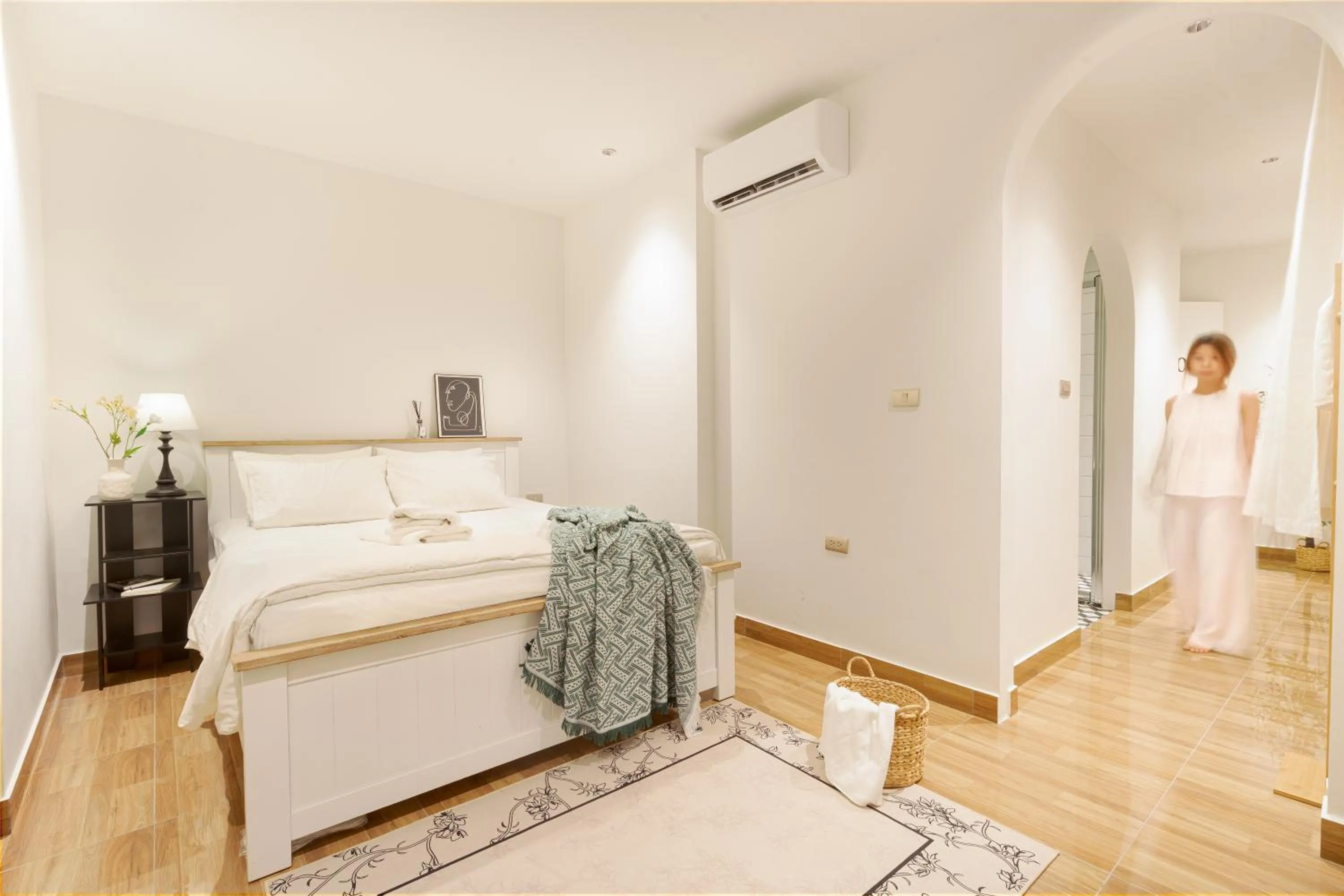 Bed in Éclectique Hanoi Homestay