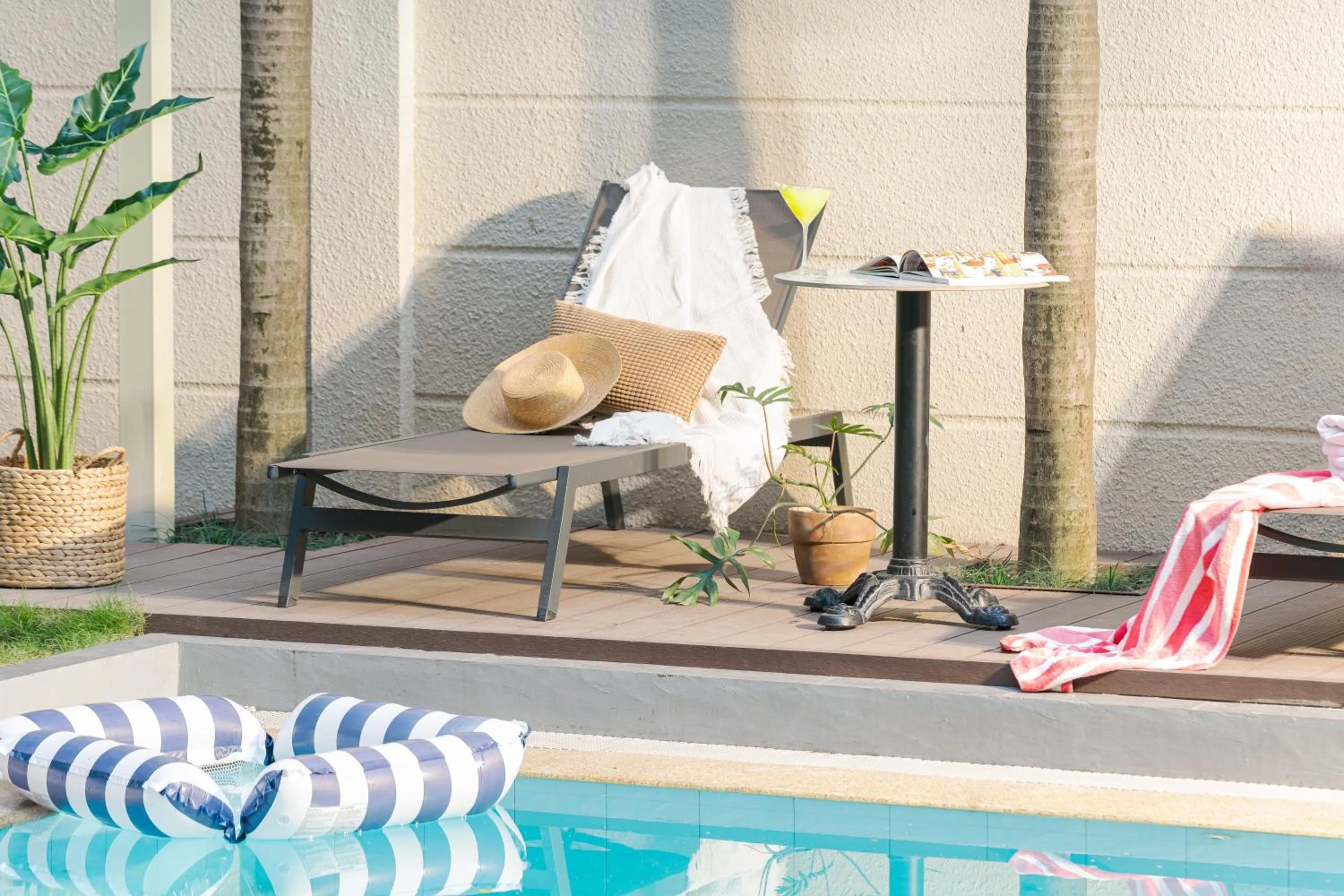 Pool view in Éclectique Hanoi Homestay