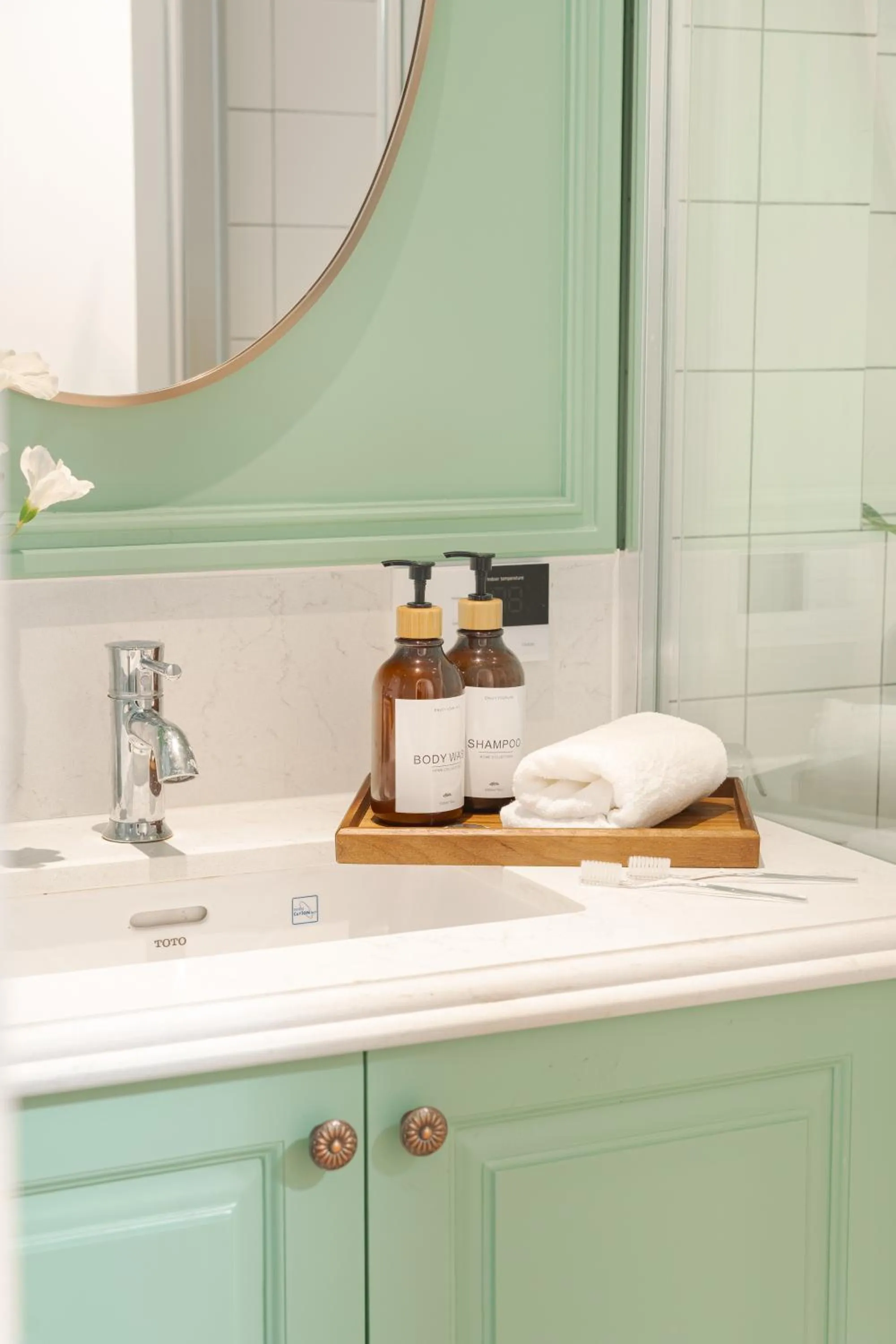 Bathroom in Éclectique Hanoi Homestay