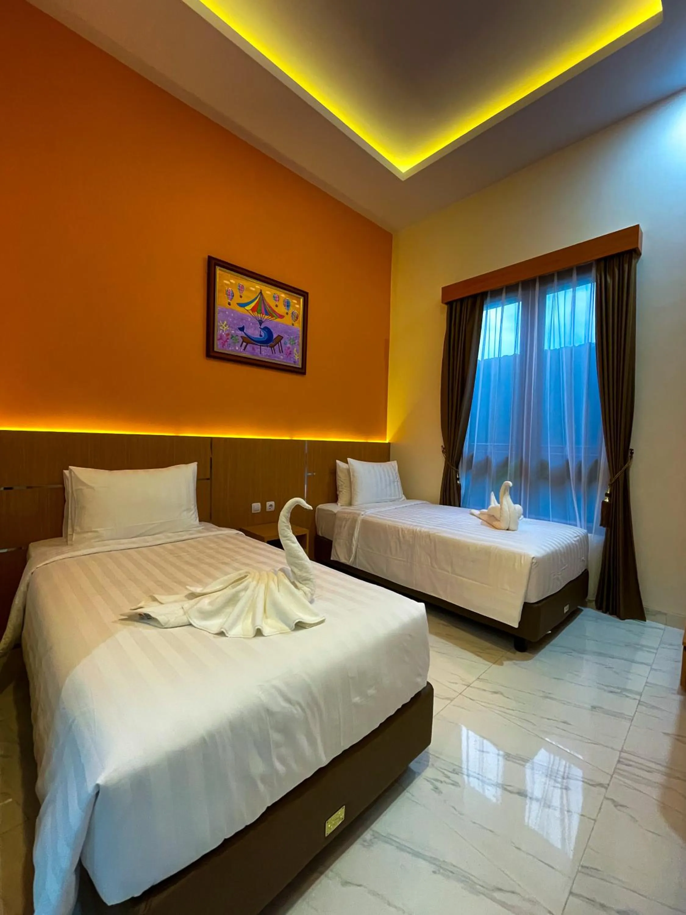 Property building, Bed in The Cabin Hotel Lovina Bali