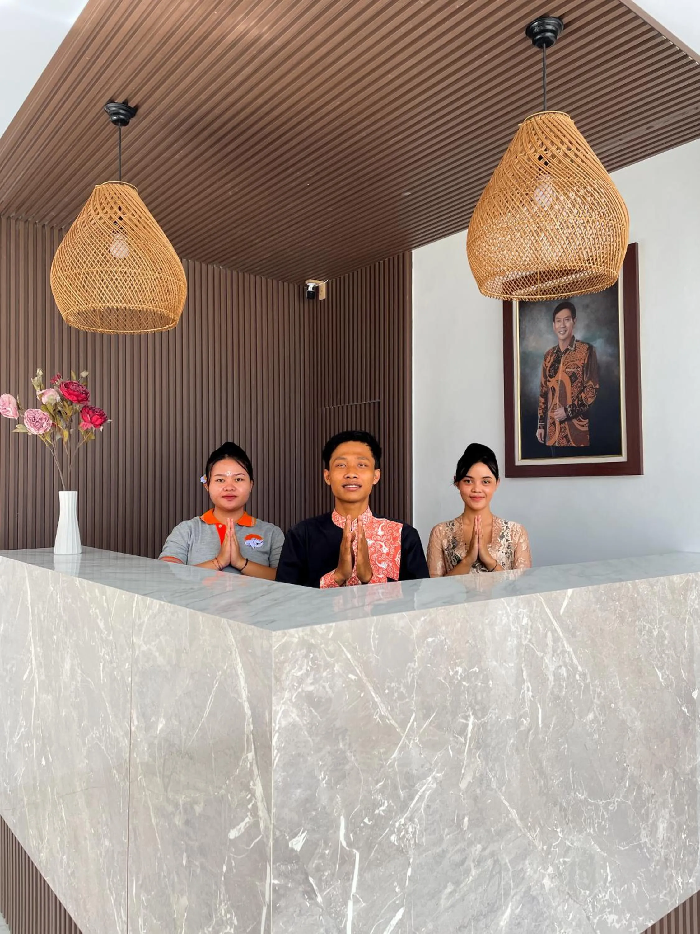 Staff in The Cabin Hotel Lovina Bali