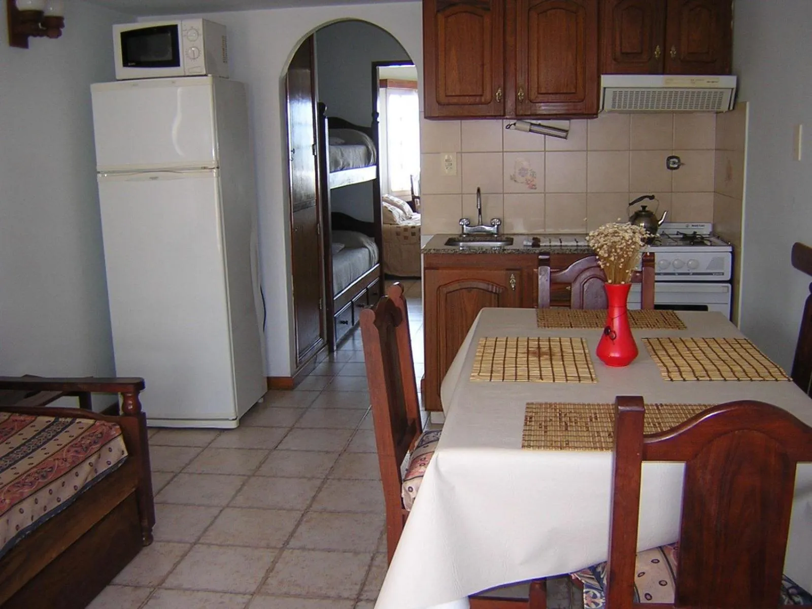 Dining area in Gemelos Apart