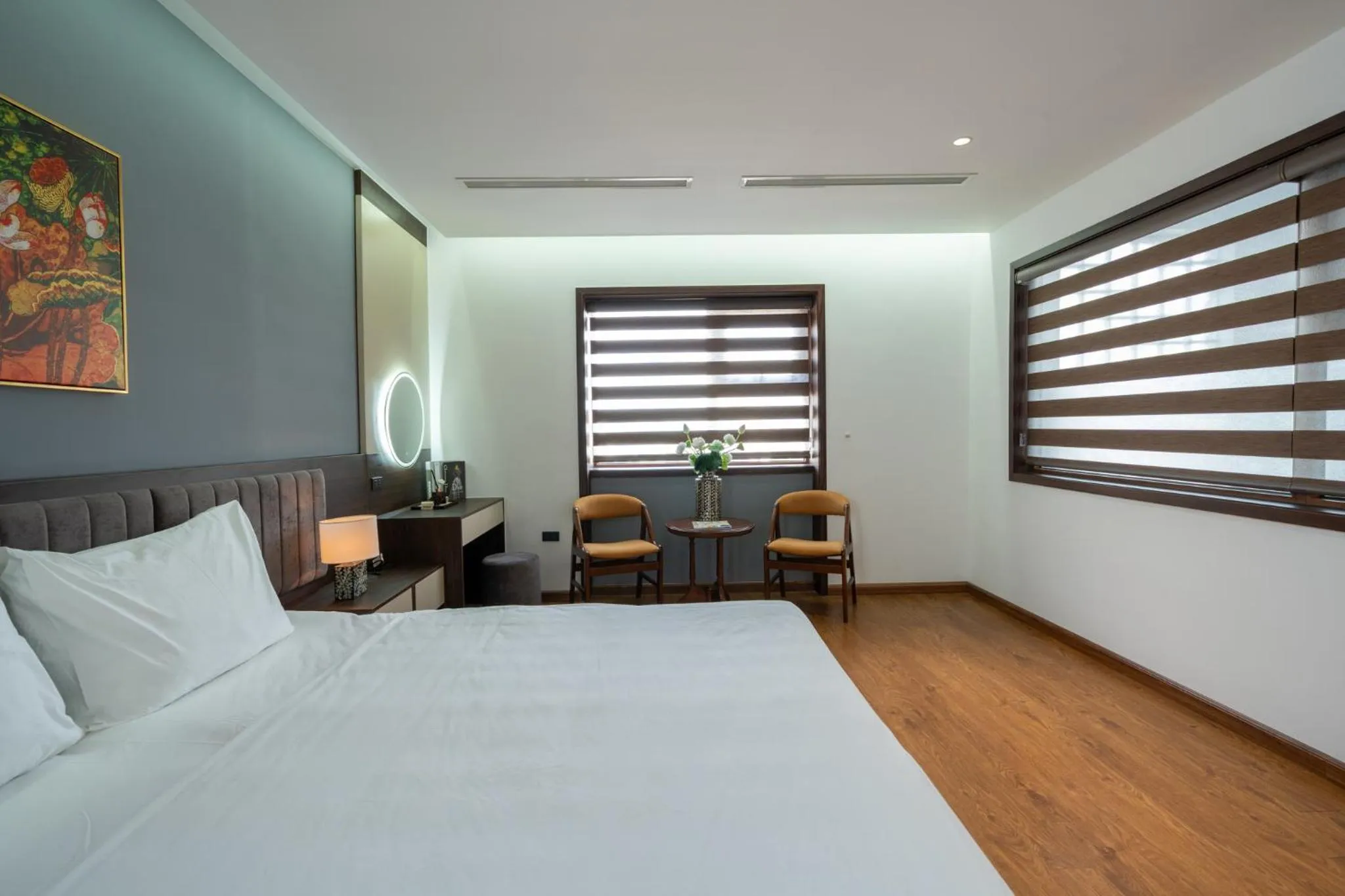 Bed in Luxe Paradise Hotel Nguyen Khac Hieu