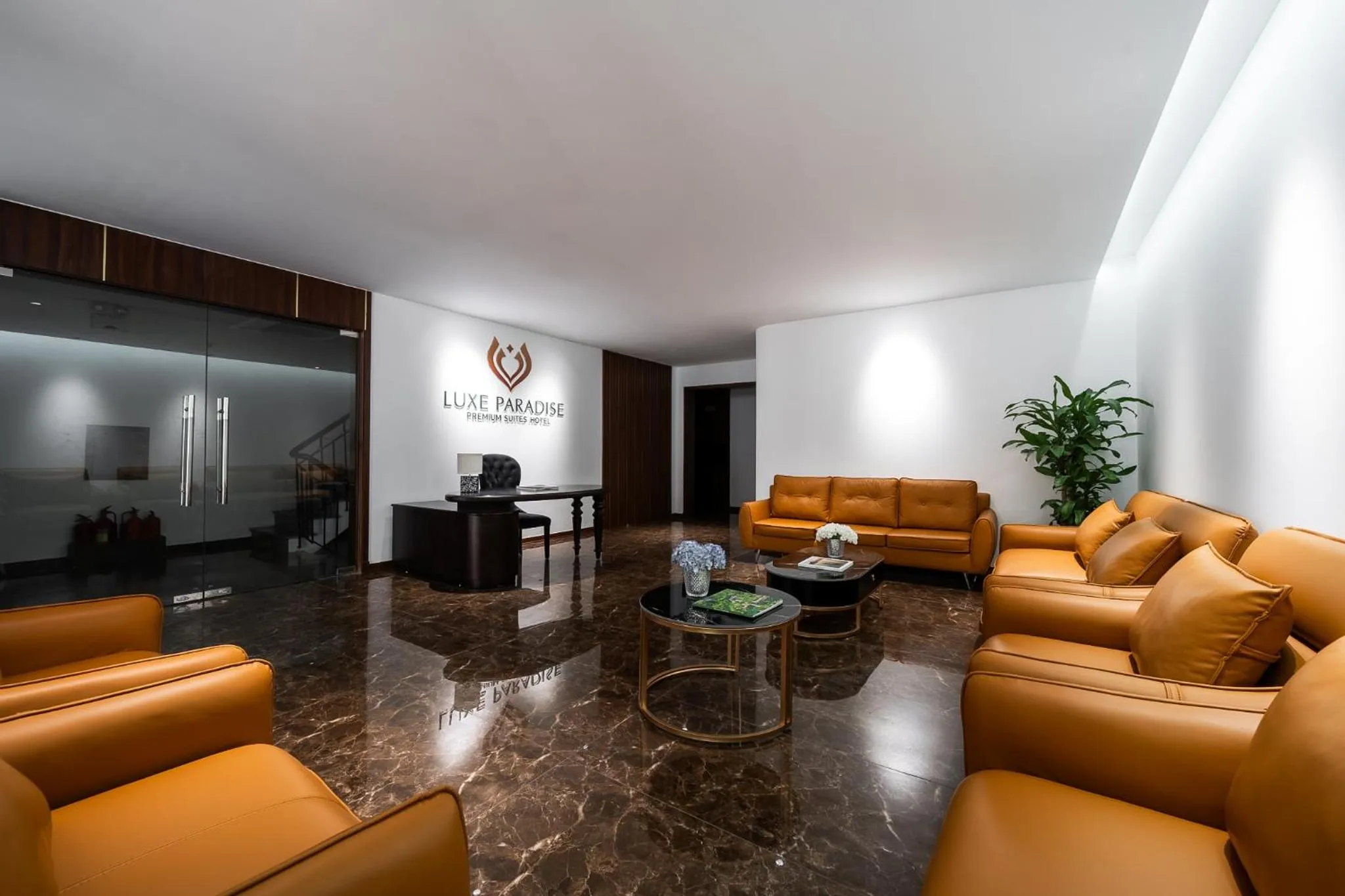 Lobby or reception in Luxe Paradise Hotel Nguyen Khac Hieu