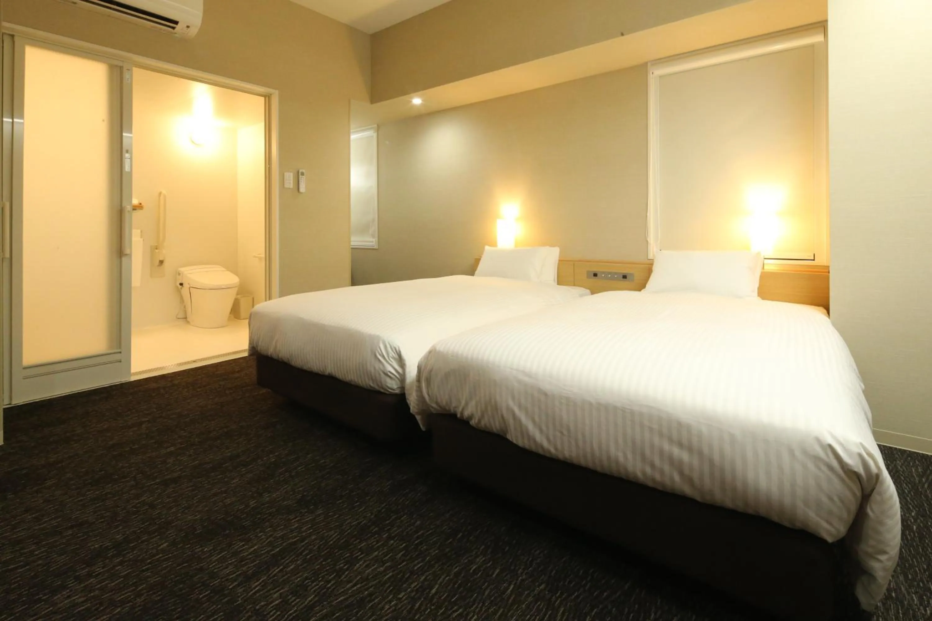 Bed in AB Hotel Hikone