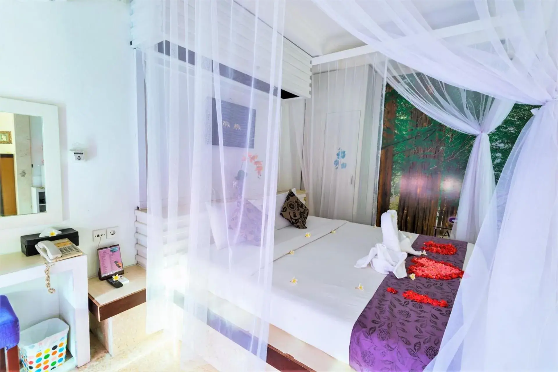 Bedroom, Bed in Private Pool Villas Kuta Bali Bedroom, Bed in Private Pool Villas Kuta Bali