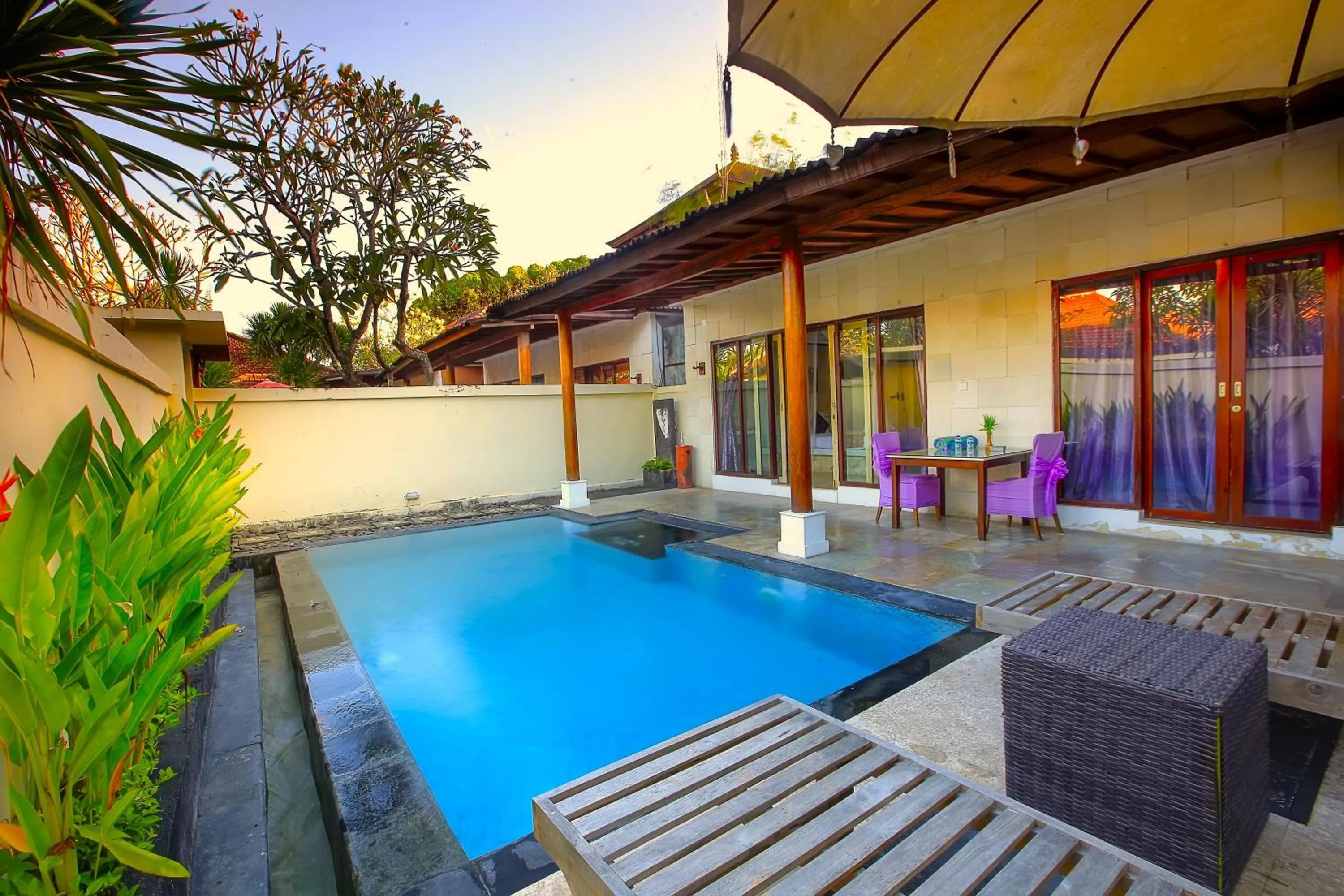 Swimming pool in Private Pool Villas Kuta Bali