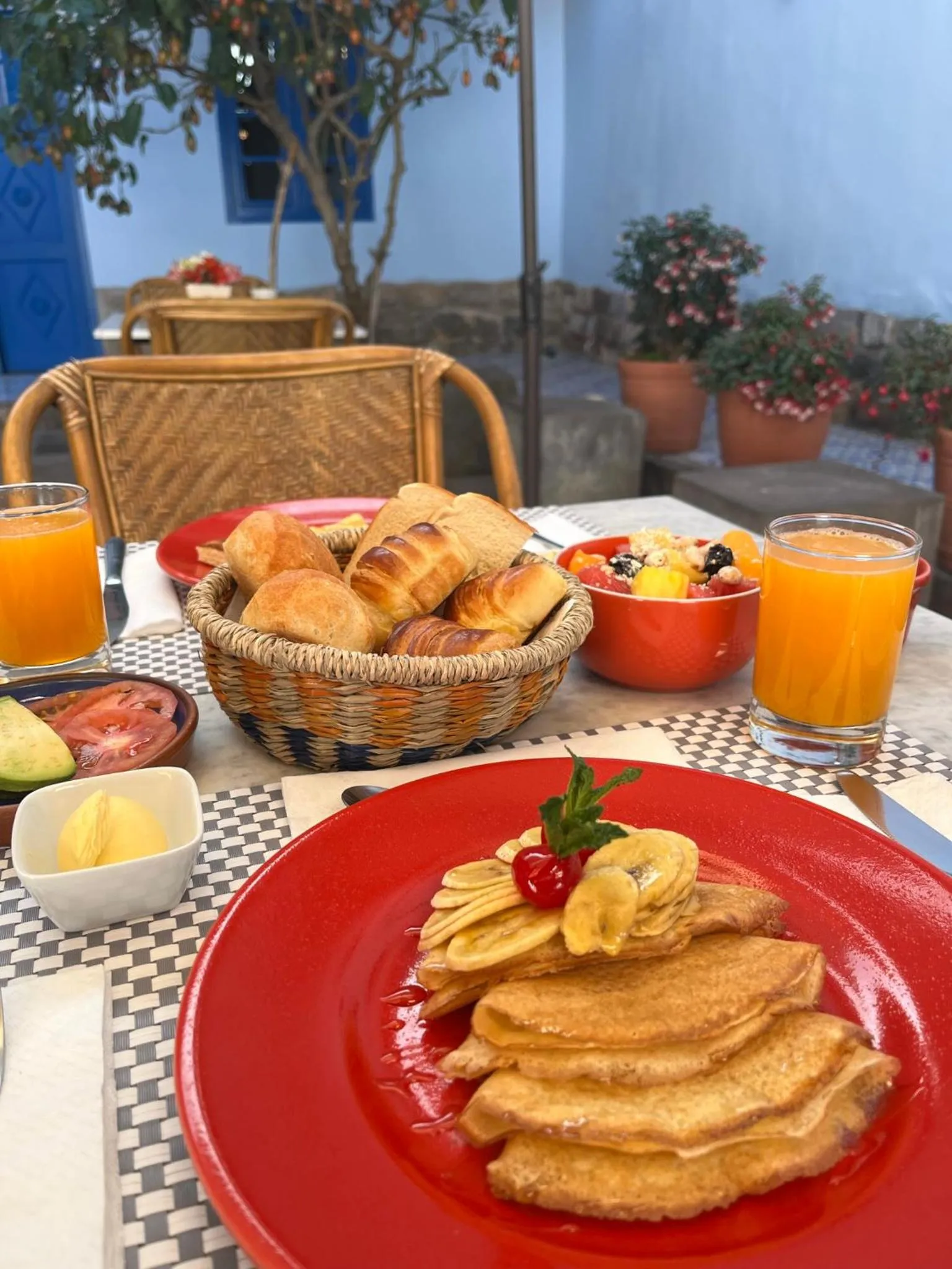 Breakfast in Quinta San Blas by Ananay Hotels