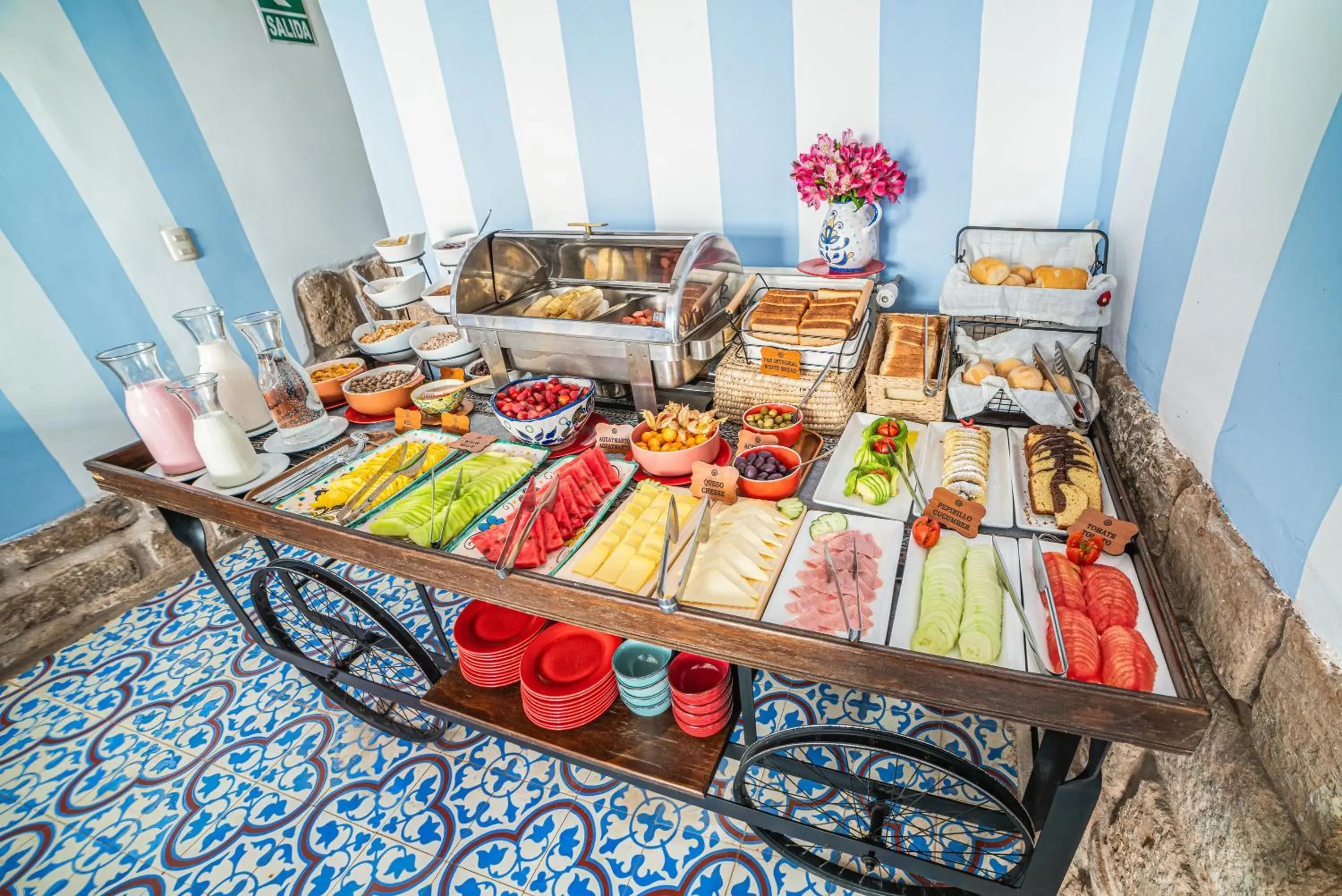 Breakfast in Quinta San Blas by Ananay Hotels Breakfast in Quinta San Blas by Ananay Hotels