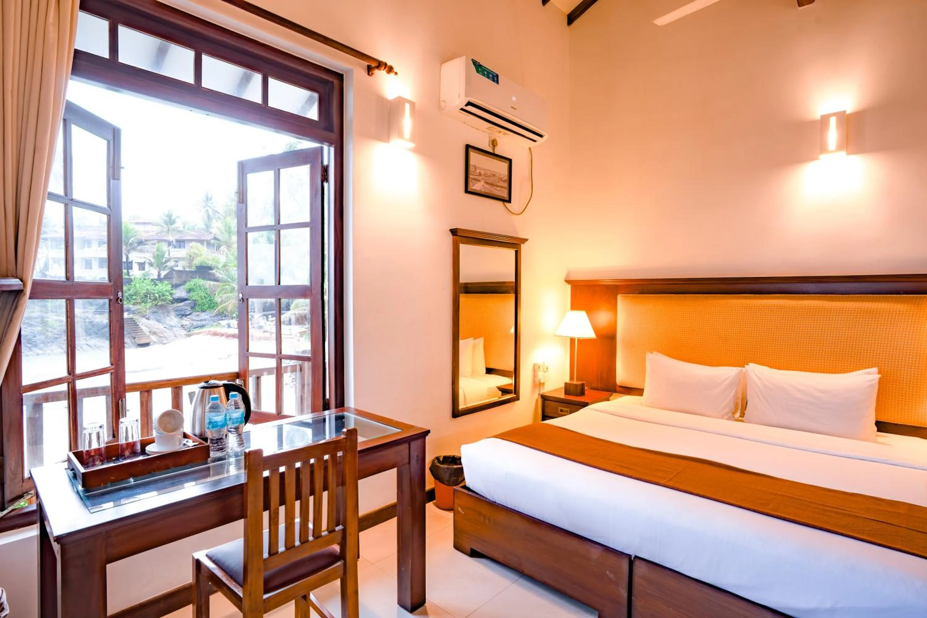 Bedroom, Bed in Amara White Villa