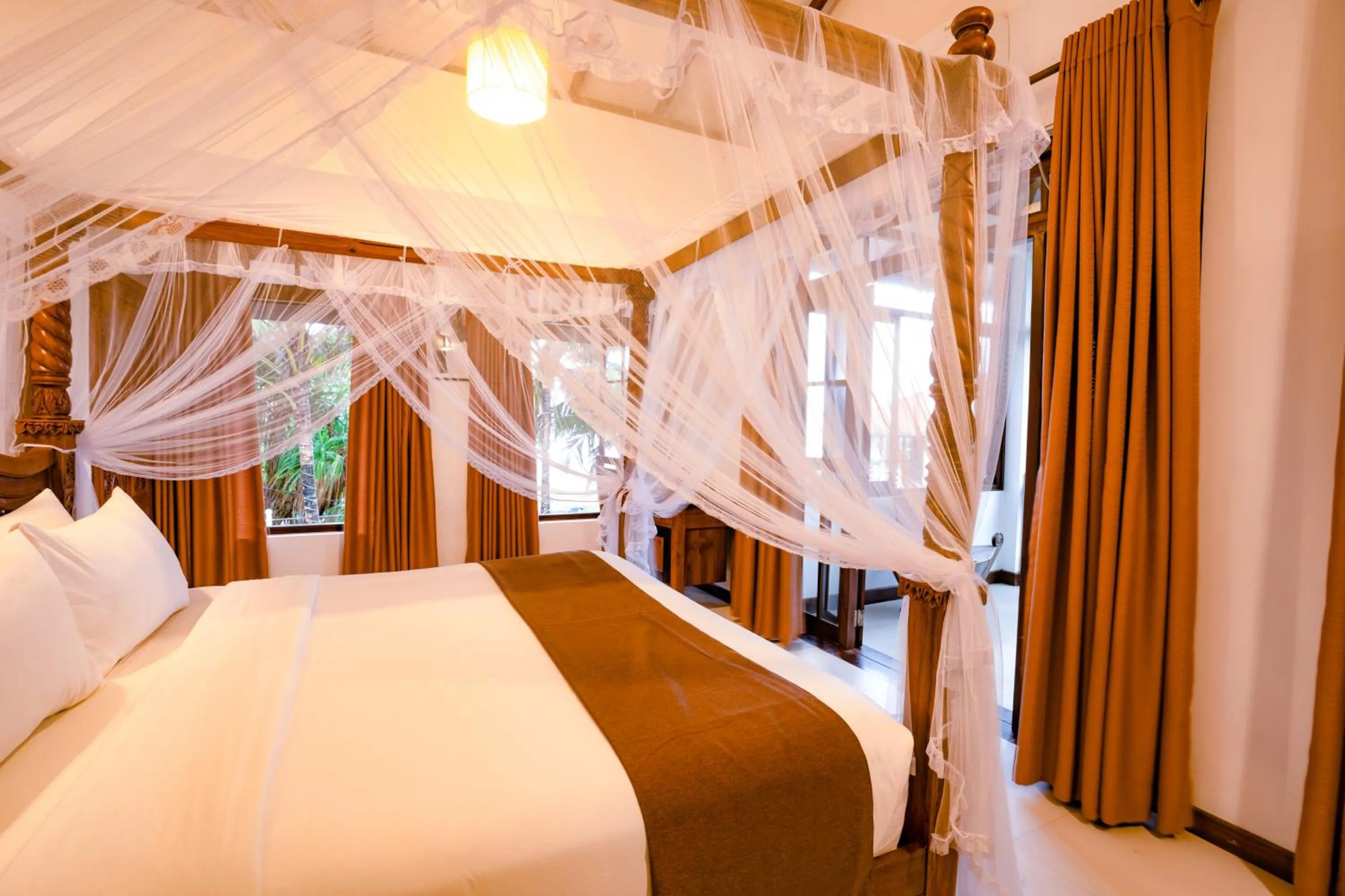 Bed in Amara White Villa