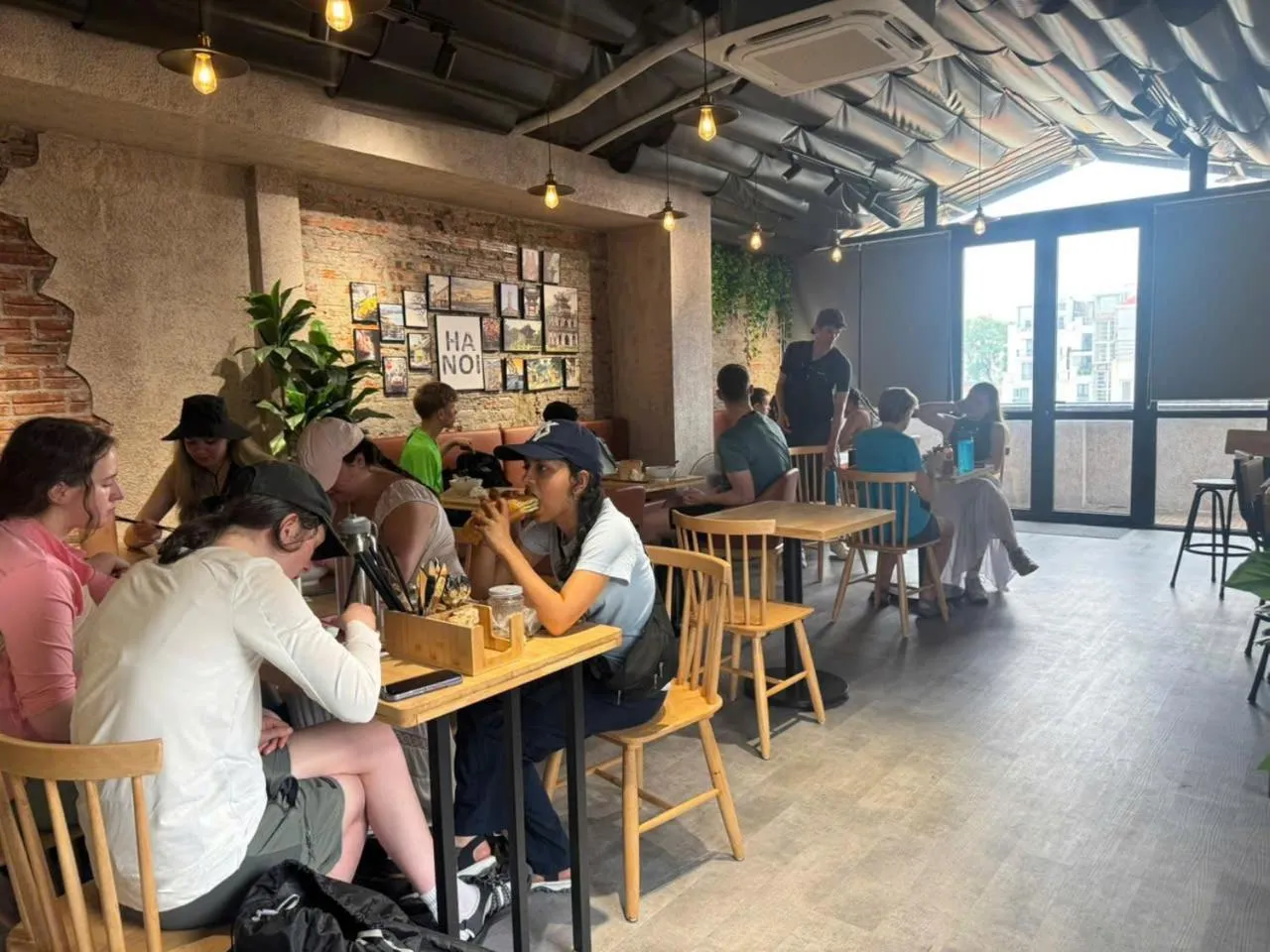 Guests in Wanderlust Station Hostel