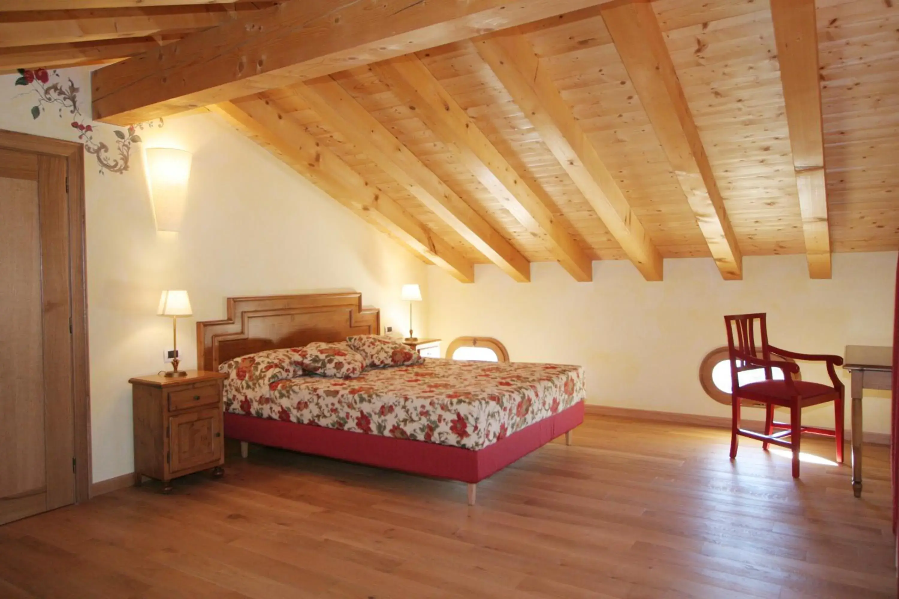 Deluxe Double Room with Extra Bed in La Valdella Deluxe Double Room with Extra Bed in La Valdella