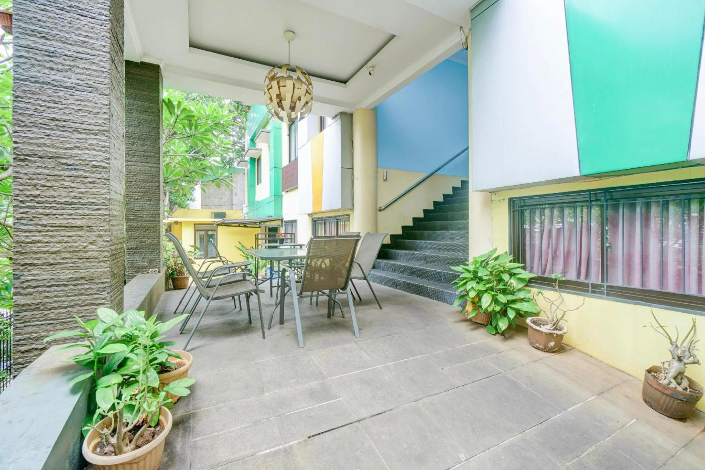 Balcony/Terrace in Hotel O Tebet Near Tebet Station Formerly Sabda Guest House