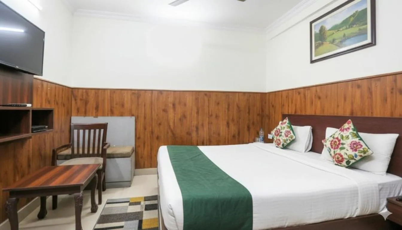 Bed in Shri Sai Guest House - Opp Azadpur Main Mandi I Couple Friendly I Metro Access