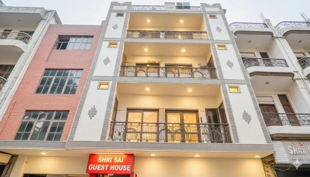 Property building in Shri Sai Guest House - Opp Azadpur Main Mandi I Couple Friendly I Metro Access Property building in Shri Sai Guest House - Opp Azadpur Main Mandi I Couple Friendly I Metro Access