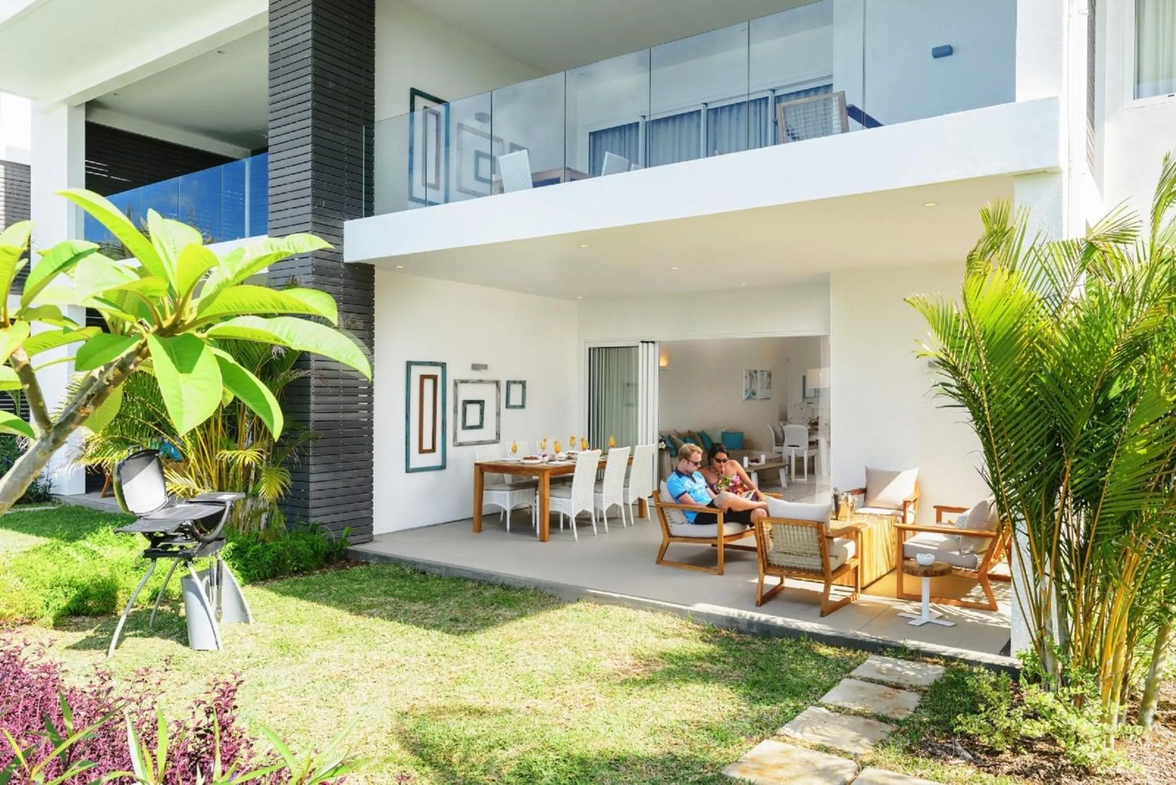 Balcony/Terrace in Myra Seafront Suites by LOV Mauritius