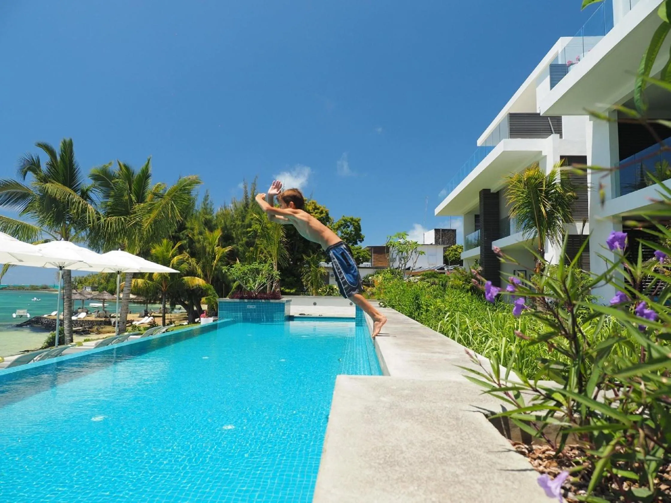 Property building in Myra Seafront Suites by LOV Mauritius