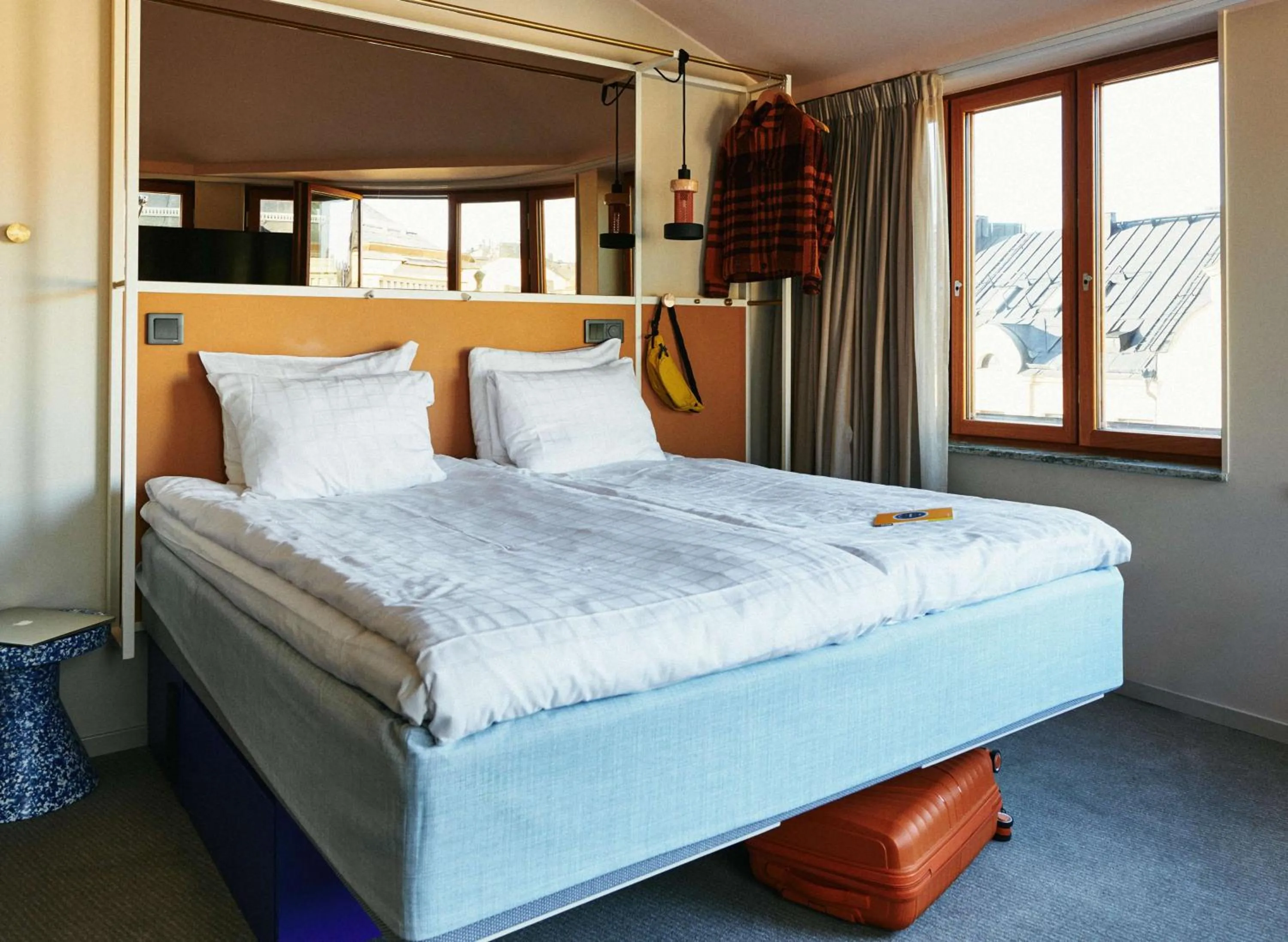 Bedroom, Bed in Scandic Go, Upplandsgatan 4