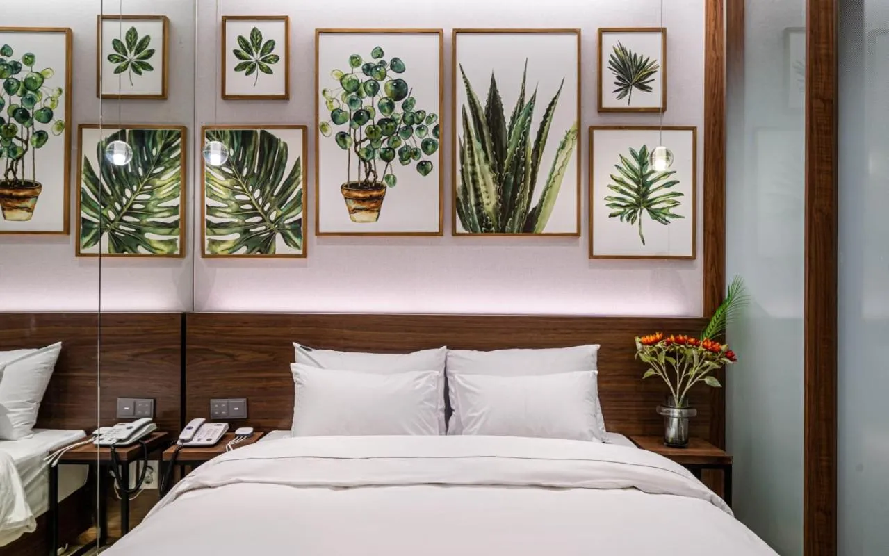 Bed in Forestar Hotel