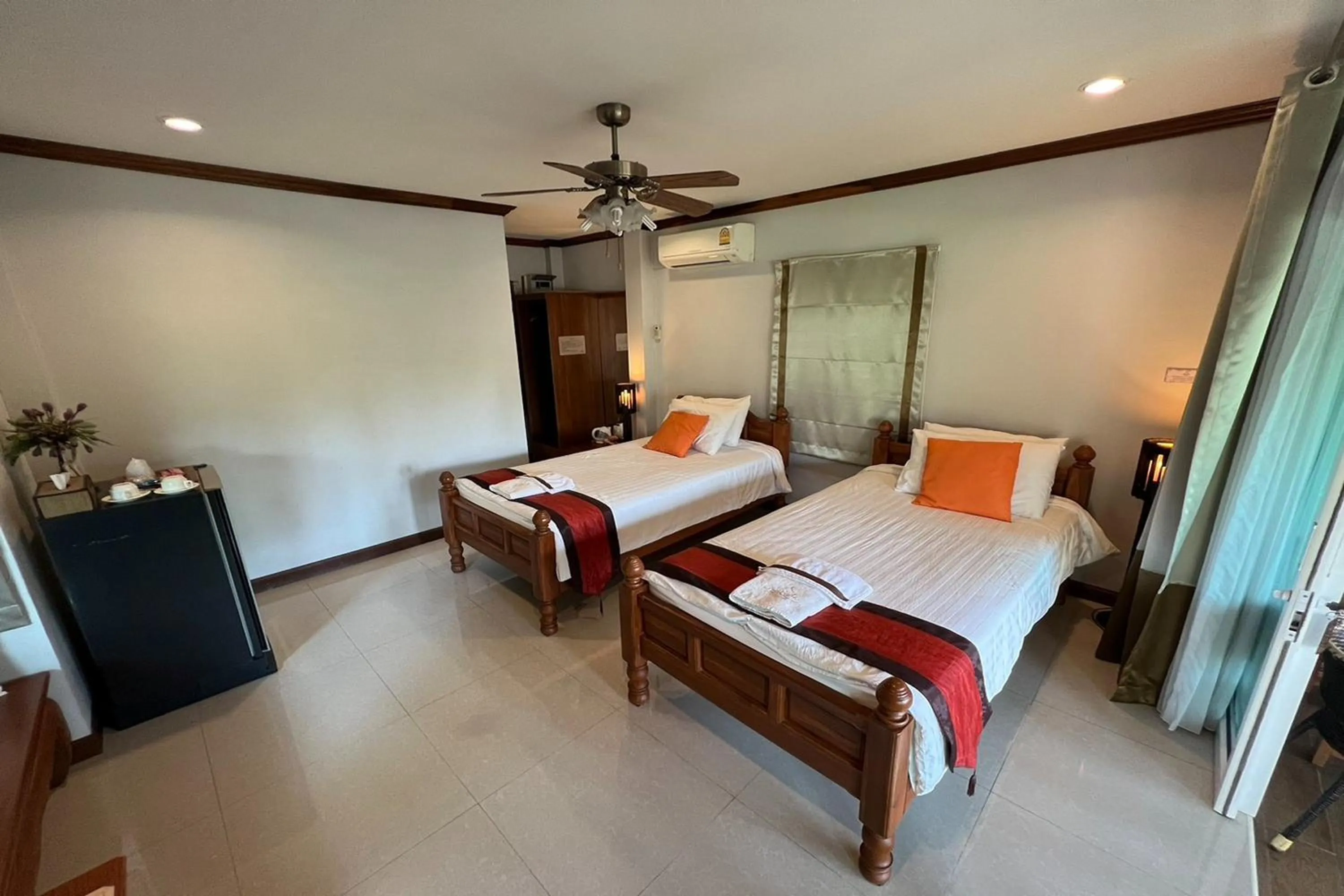 Bedroom, Bed in Baan Nam Pen Resort