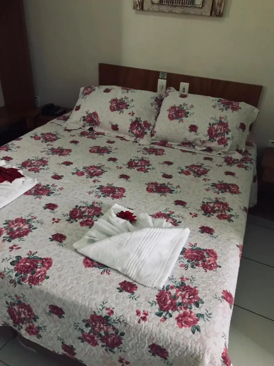 Bed in Ipê Guaru Hotel Bed in Ipê Guaru Hotel