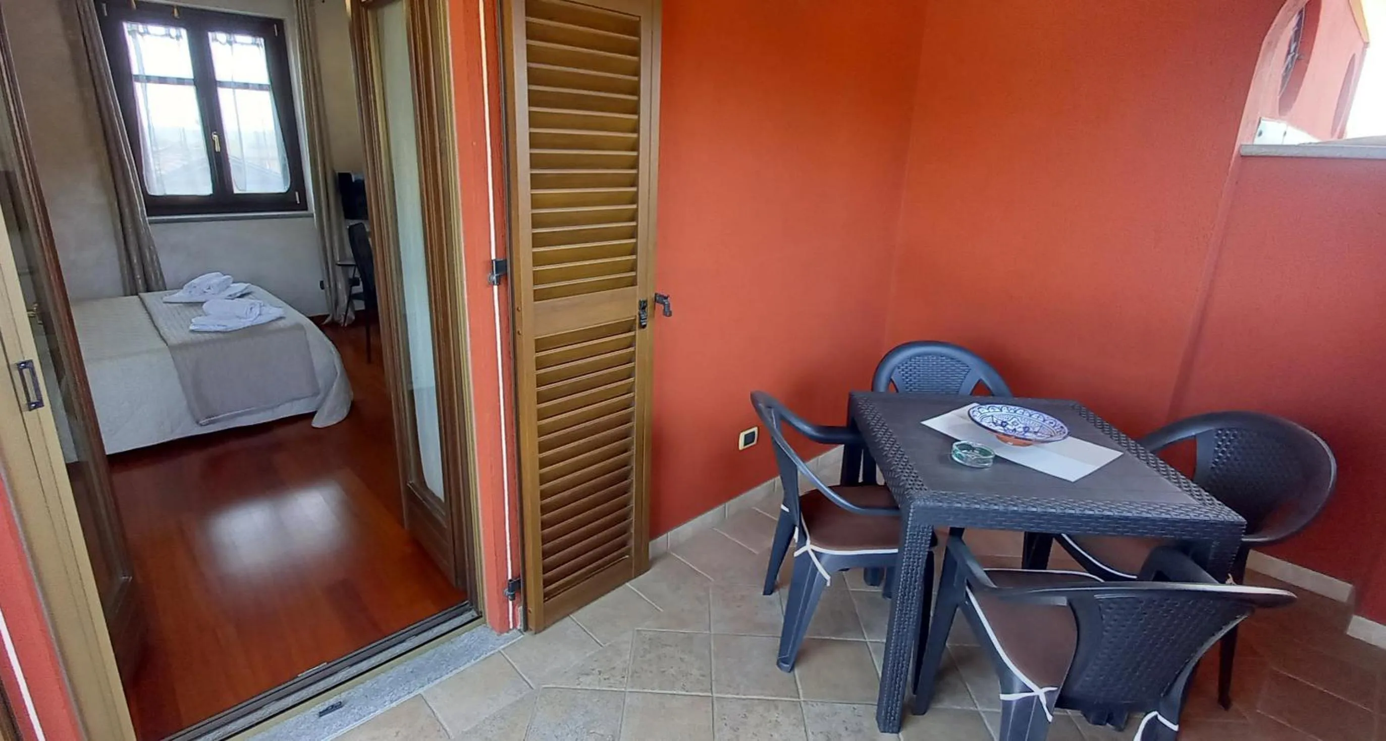 Patio in Villa Laura B&B