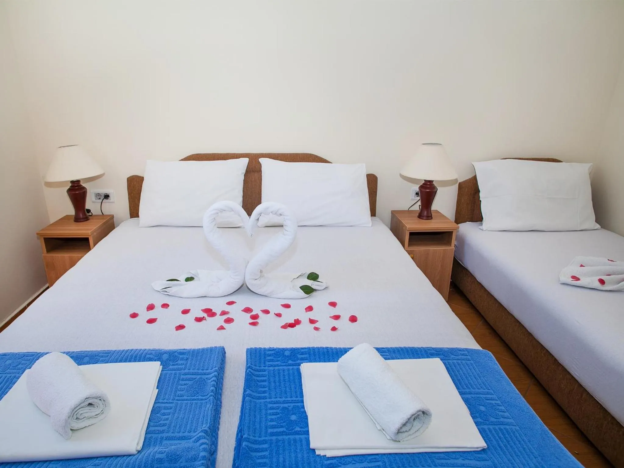 Bed in Daria Apartments