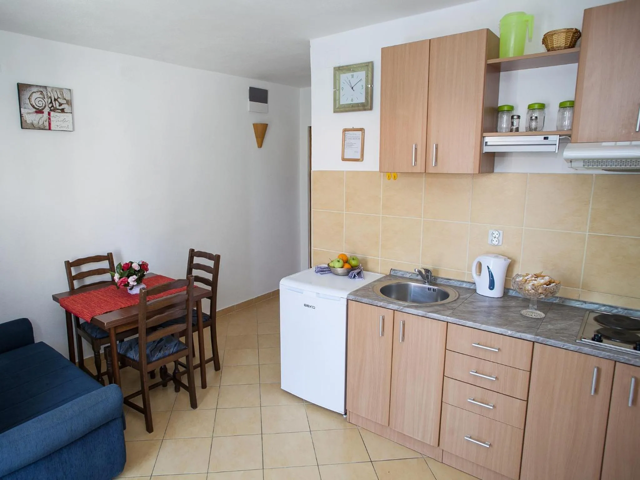 Kitchen or kitchenette in Daria Apartments
