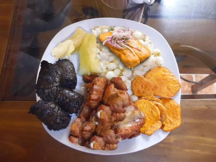 Breakfast in Magicperu Apart Hotel