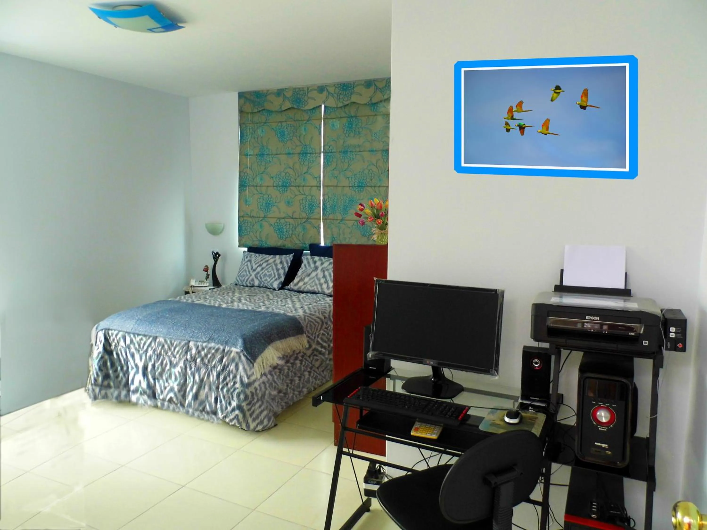 Bed in Magicperu Apart Hotel