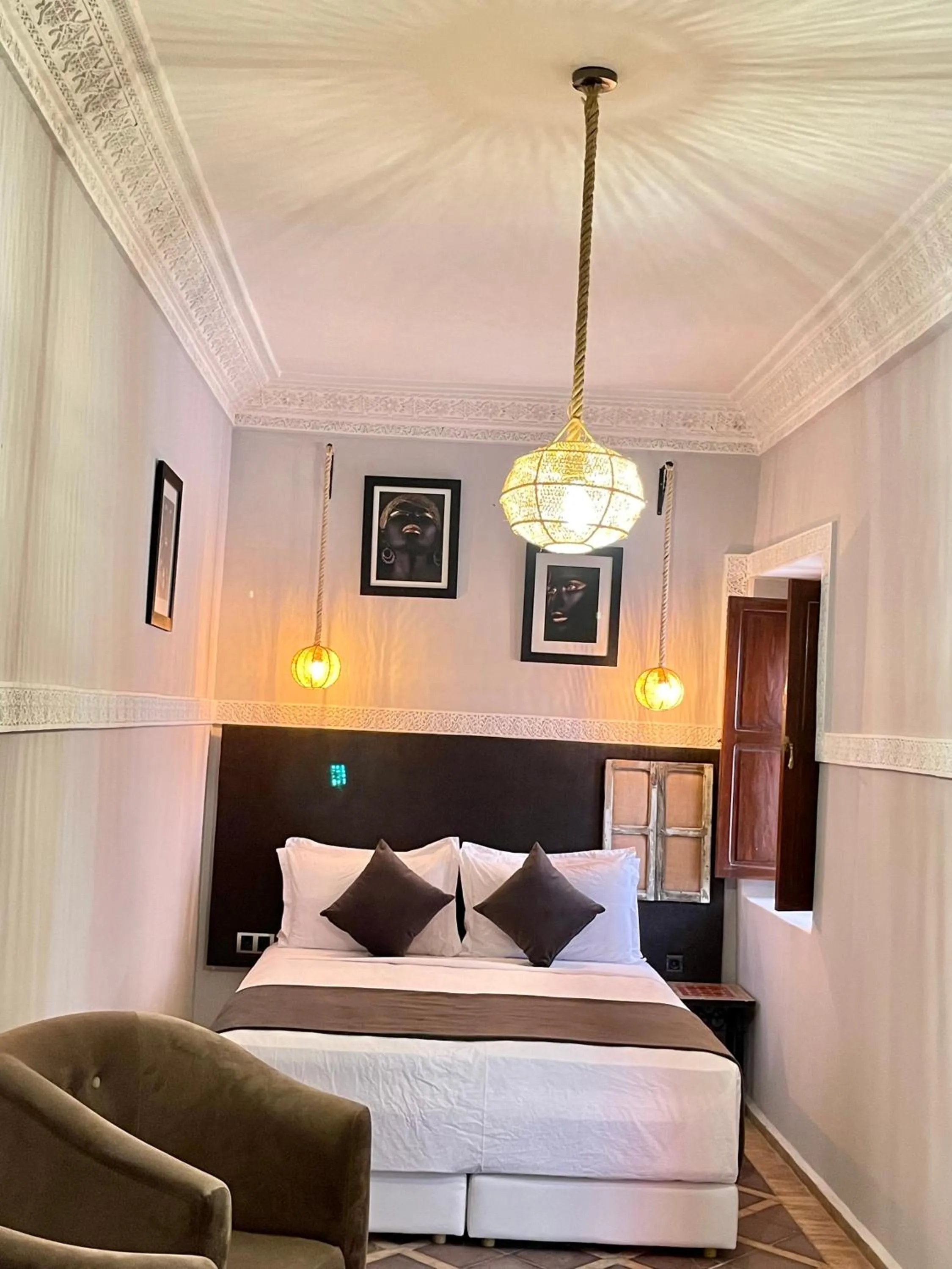 Bed in Riad Al Wafaa